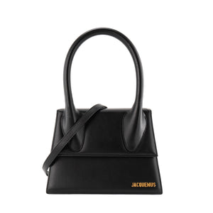 JACQUEMUS - Sac à bandoulière Le Grand Chiquito Jacquemus en cuir noir