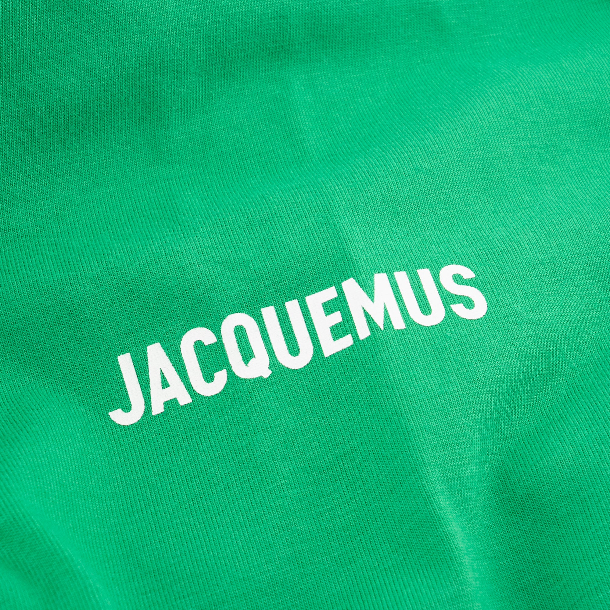 JACQUEMUS - Le T-Shirt Jacquemus en coton vert (M)