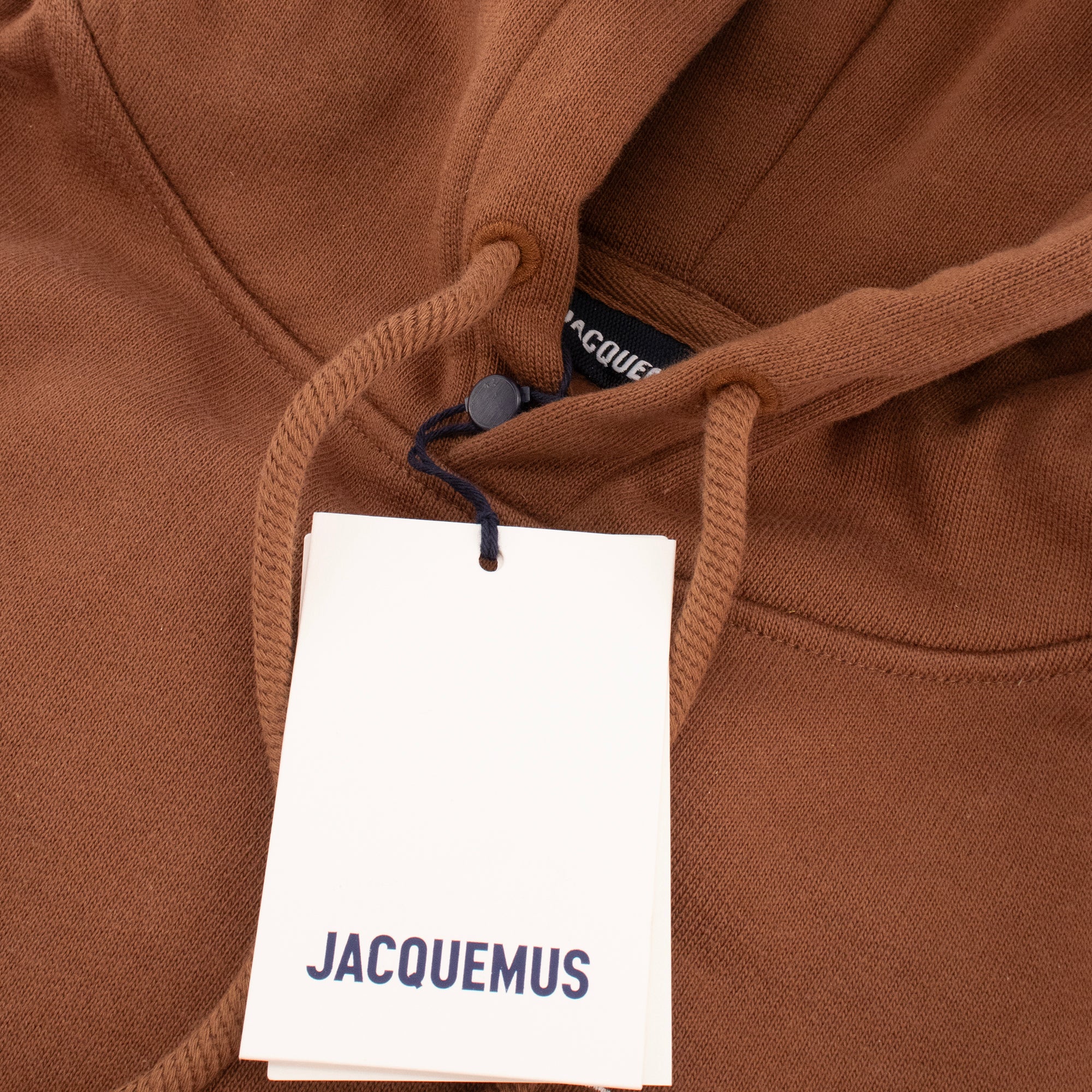 JACQUEMUS - Le Sweatshirt Brodé Jacquemus en coton marron (XXS)