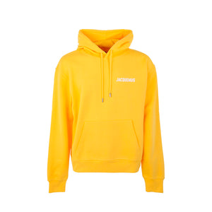 JACQUEMUS - Le Sweatshirt Jacquemus en coton jaune (XS)
