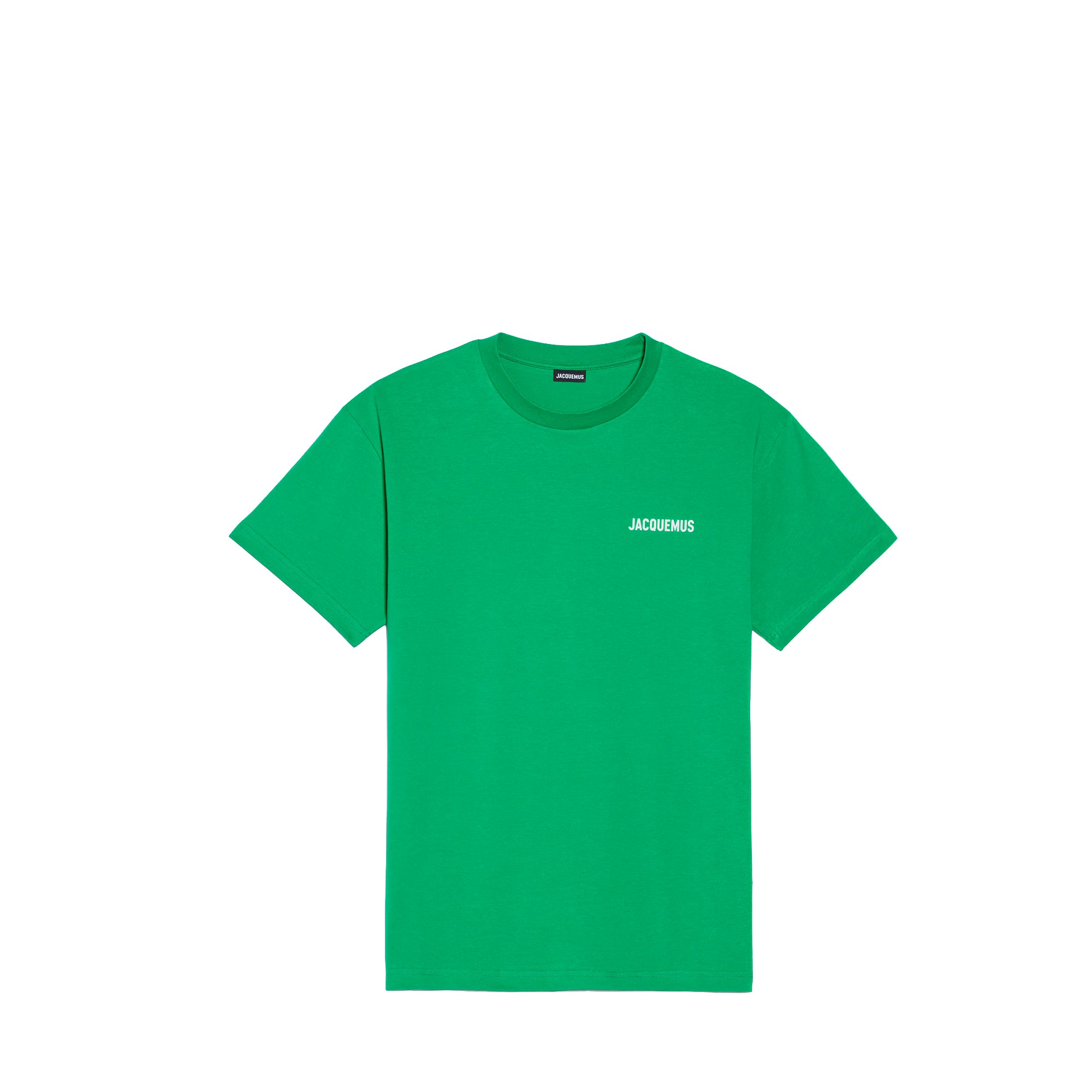 JACQUEMUS - Le T-Shirt Jacquemus en coton vert (L)