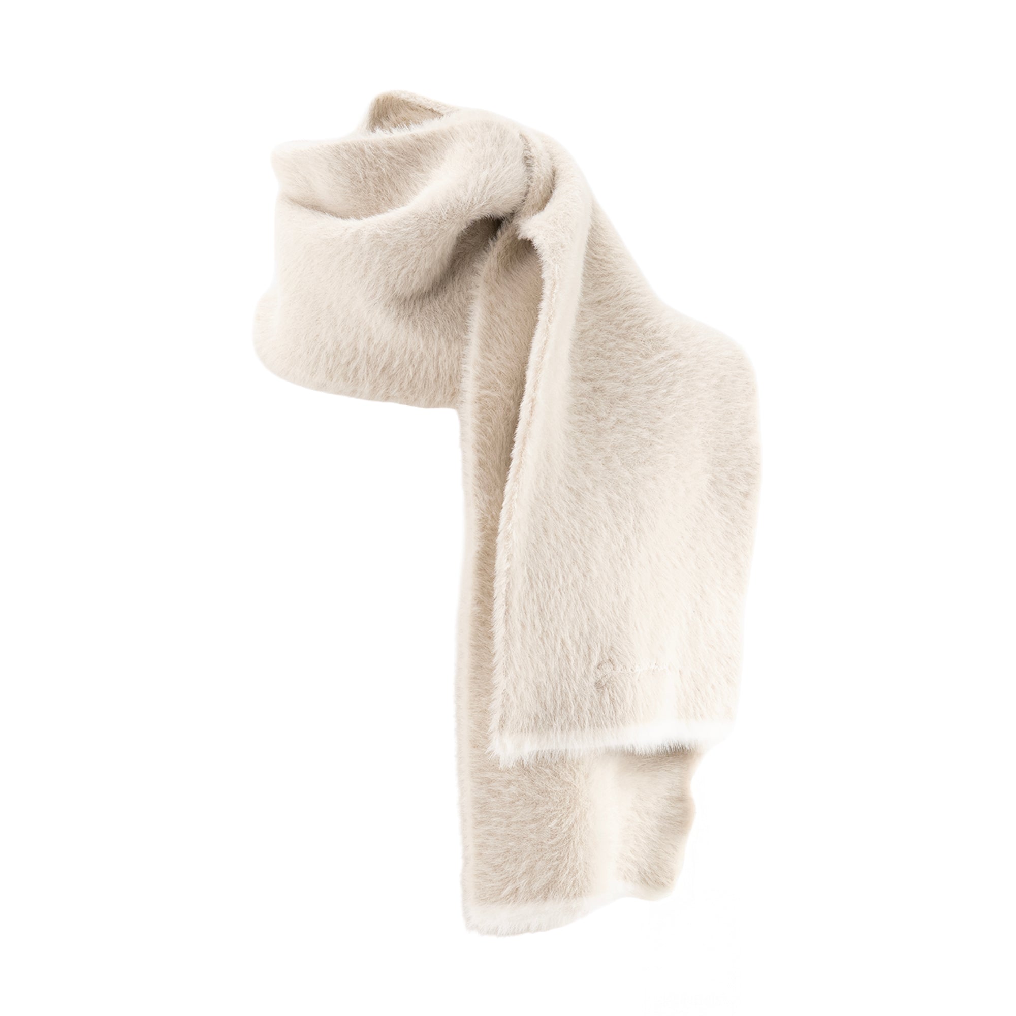 JACQUEMUS - The Jacquemus Neve Scarf in beige