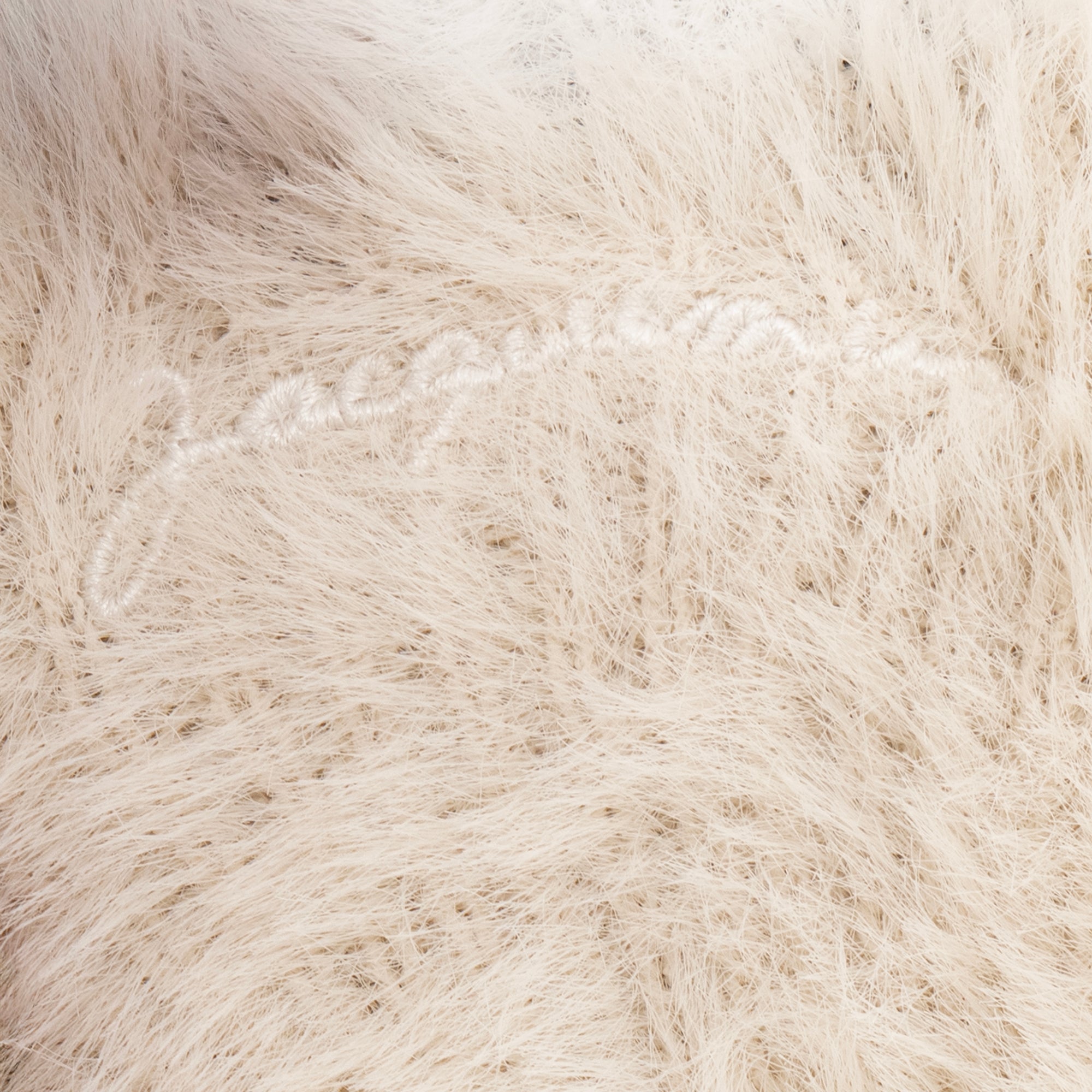 JACQUEMUS - Les gants Neve Jacquemus en fausse fourrure beige