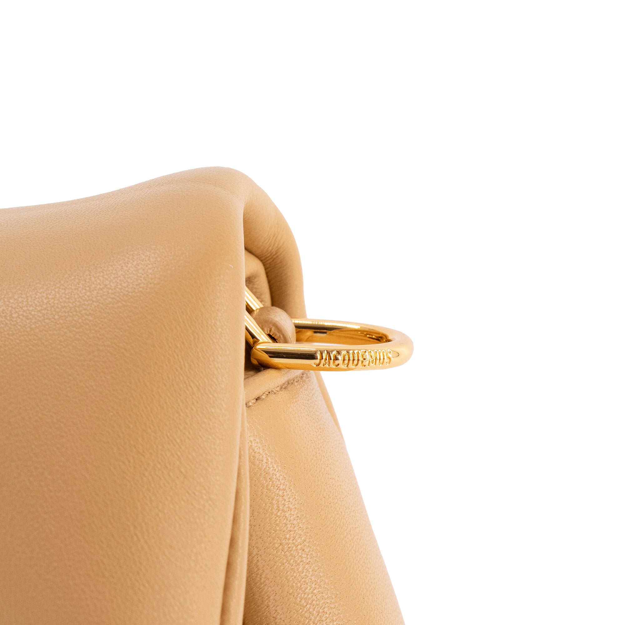 JACQUEMUS - Sac à bandoulière Bambimou Jacquemus en cuir beige