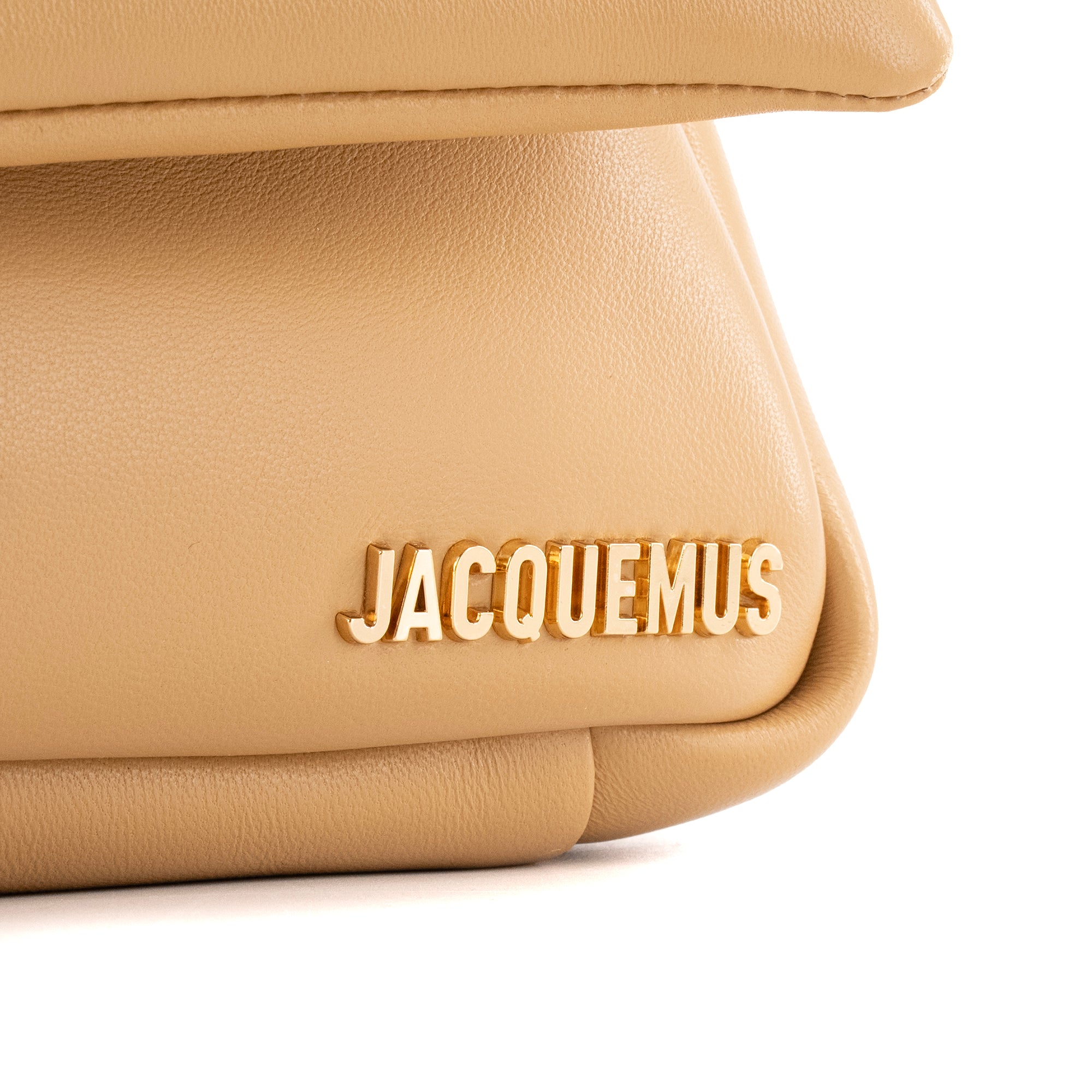 JACQUEMUS - Sac à bandoulière Bambimou Jacquemus en cuir beige