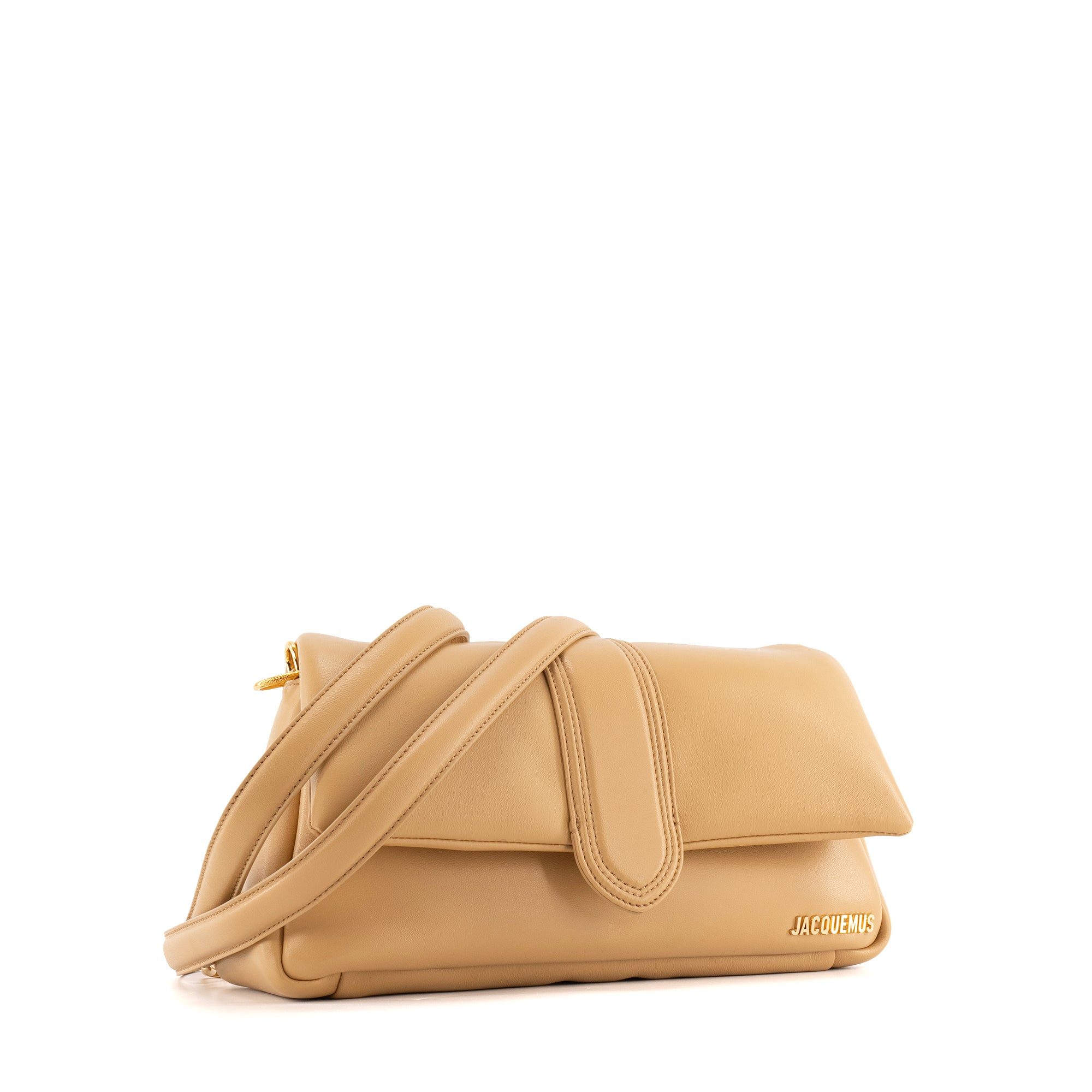 JACQUEMUS - Sac à bandoulière Bambimou Jacquemus en cuir beige