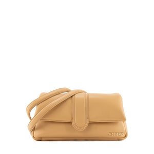 JACQUEMUS - Sac à bandoulière Bambimou Jacquemus en cuir beige