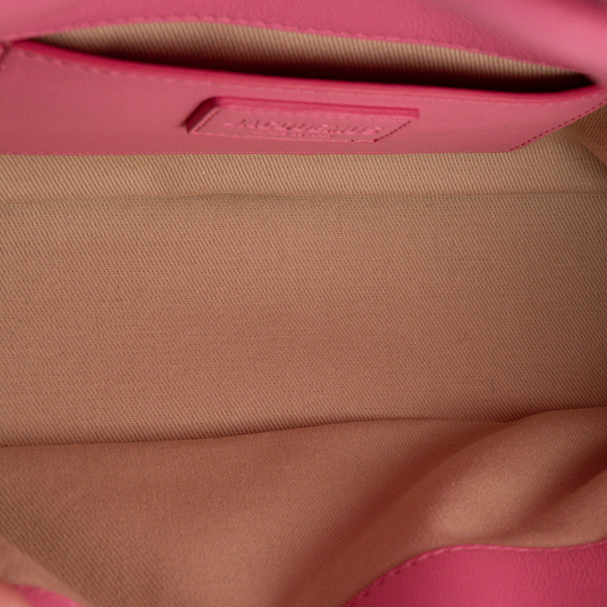 JACQUEMUS - Sac à bandoulière Bambimou Jacquemus en cuir lisse rose