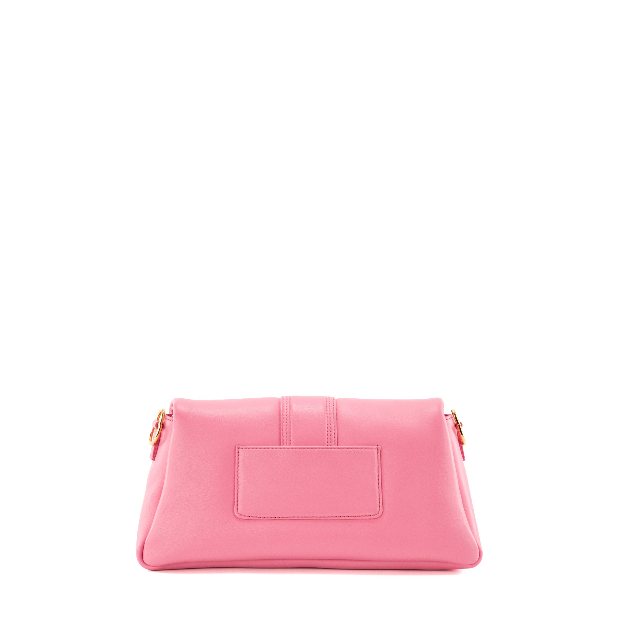JACQUEMUS - Sac à bandoulière Bambimou Jacquemus en cuir lisse rose