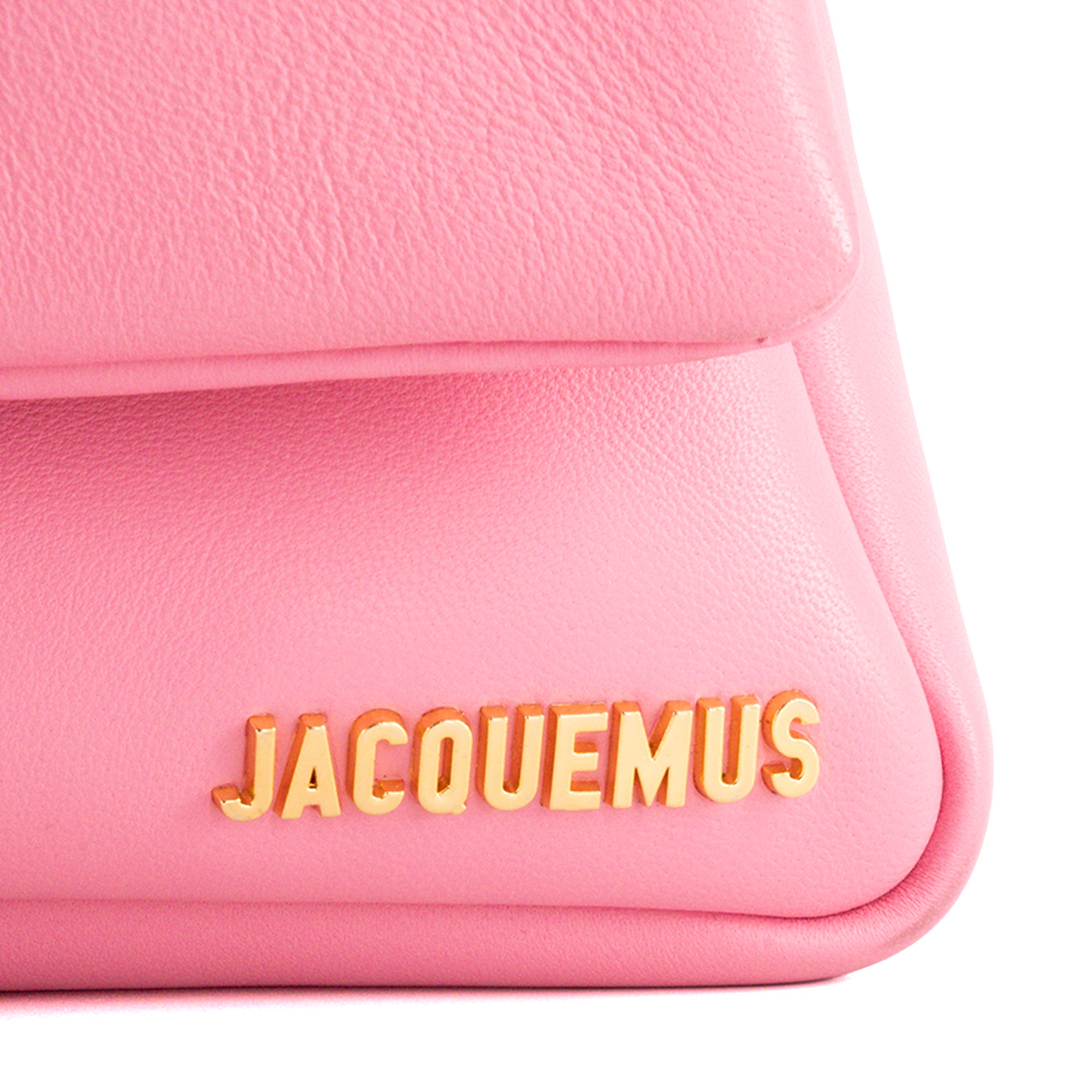 JACQUEMUS - Sac à bandoulière Bambimou Jacquemus en cuir lisse rose