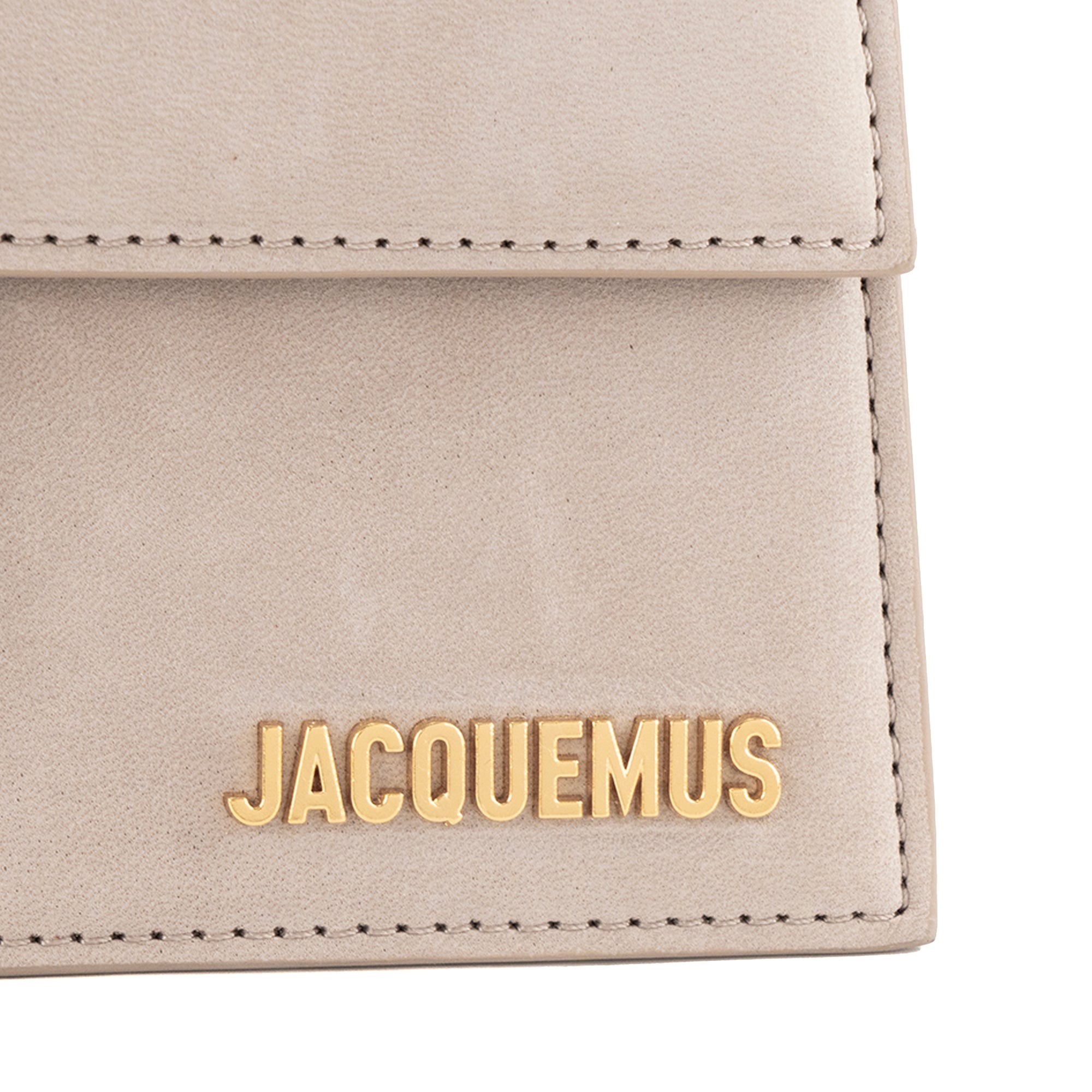 JACQUEMUS - Sac à bandoulière Le Grand Bambino Jacquemus en cuir suède gris