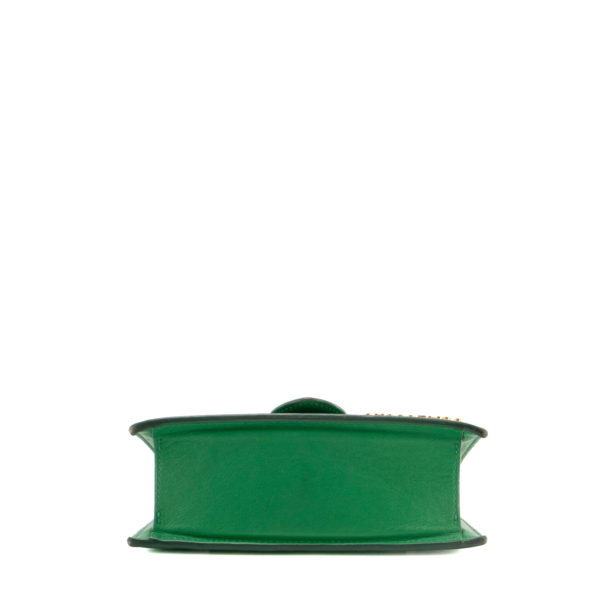 JACQUEMUS - Sac à bandoulière Bambino Jacquemus en cuir vert