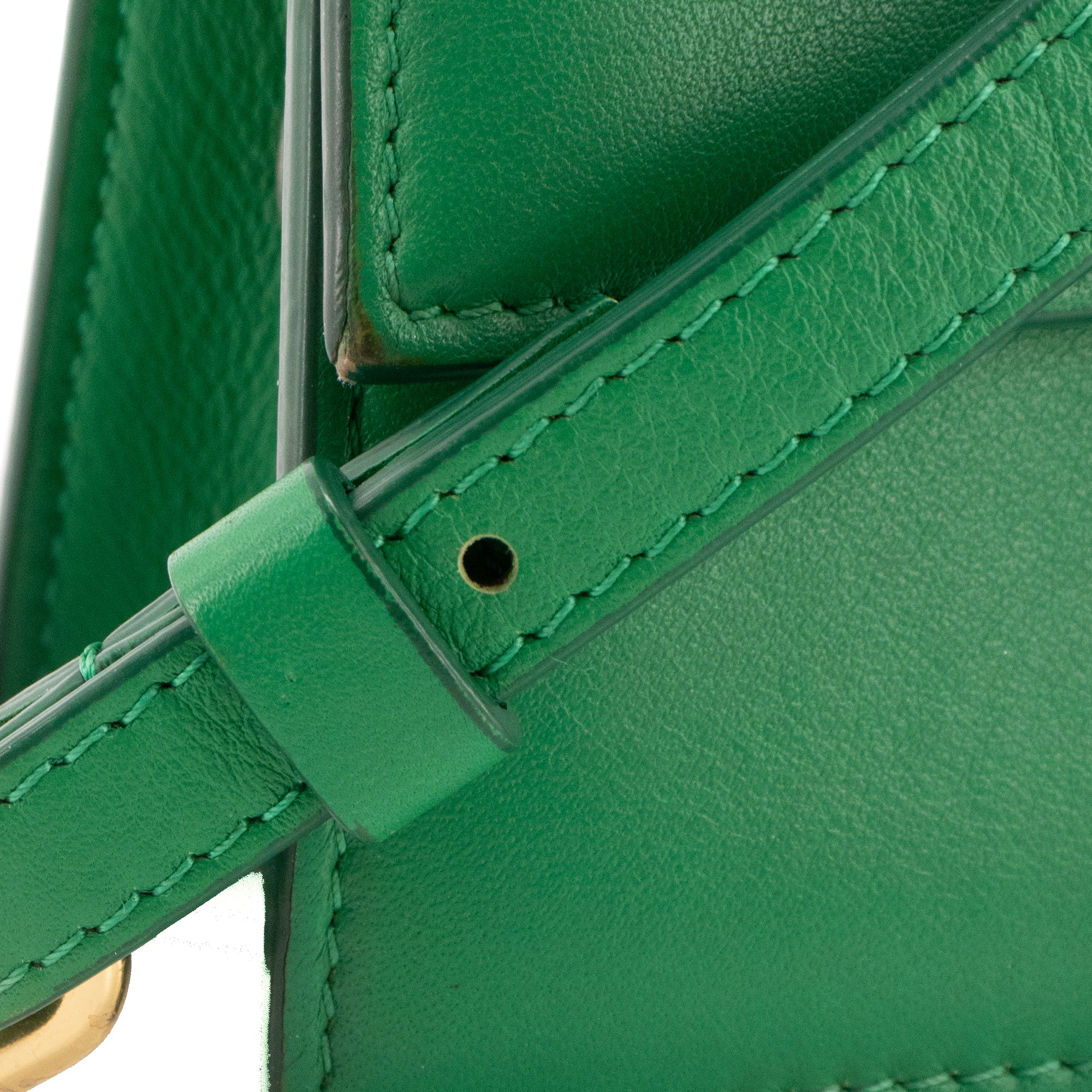 JACQUEMUS - Sac à bandoulière Bambino Jacquemus en cuir vert