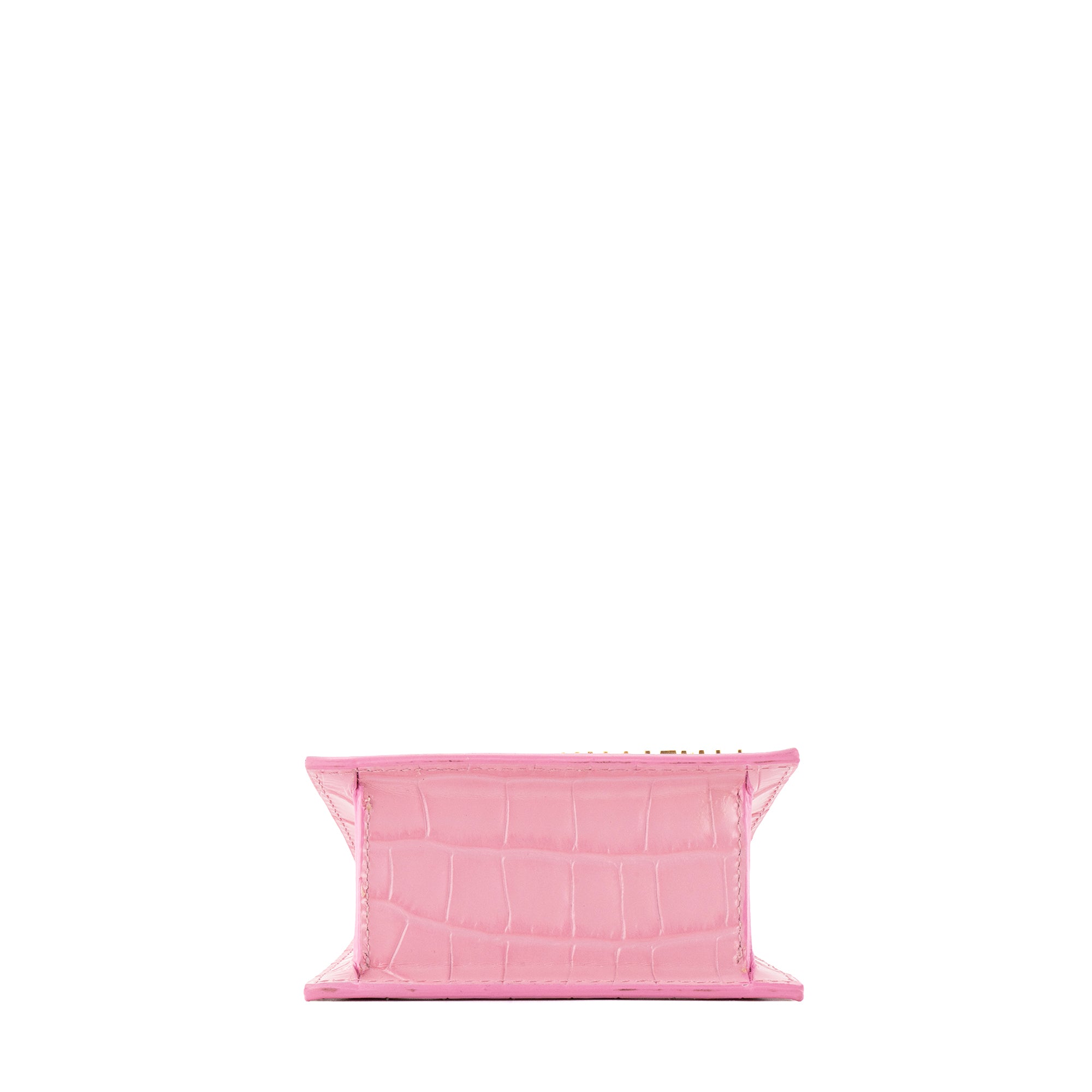 JACQUEMUS - Sac à bandoulière Chiquito Mini Jacquemus en cuir embossé rose