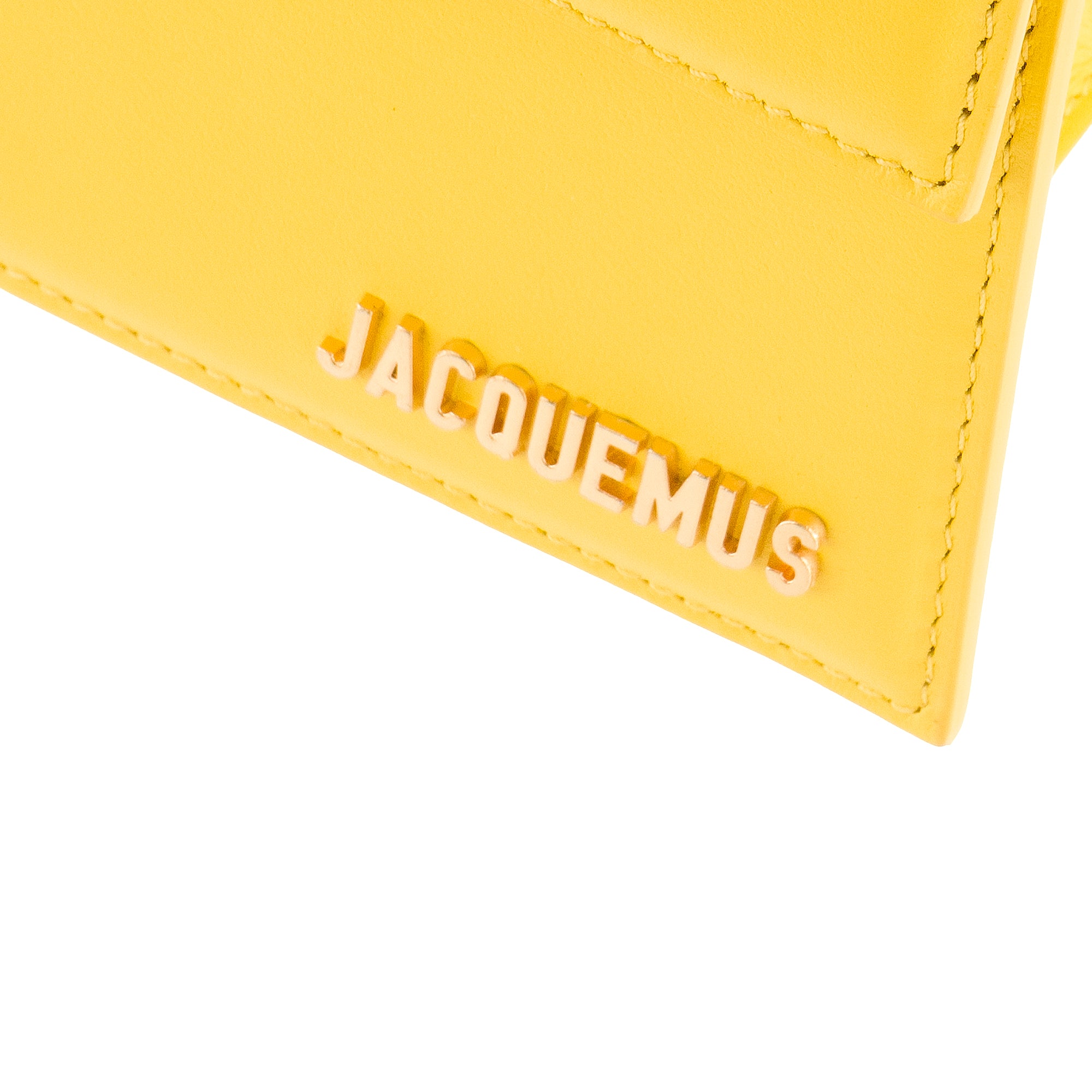 JACQUEMUS - Sac à bandoulière Chiquito moyen Jacquemus en cuir jaune