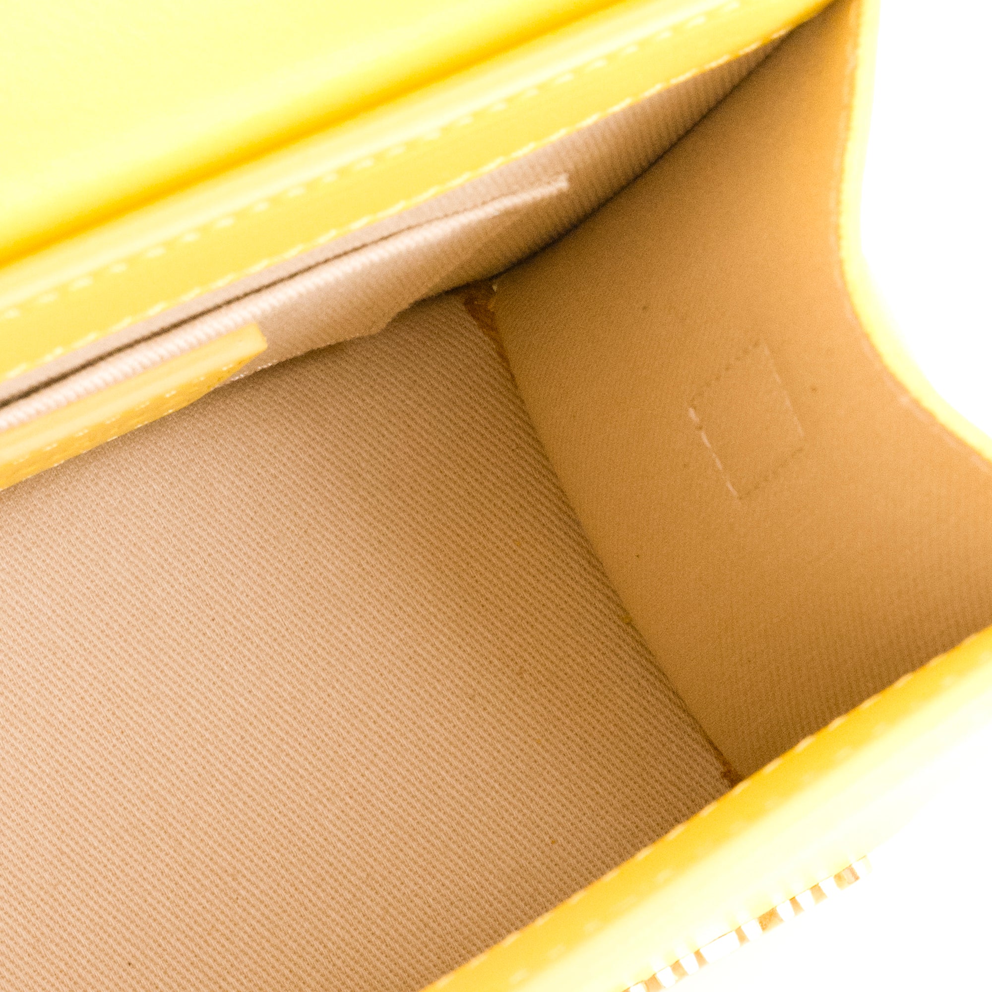 JACQUEMUS - Sac à bandoulière Chiquito moyen Jacquemus en cuir jaune