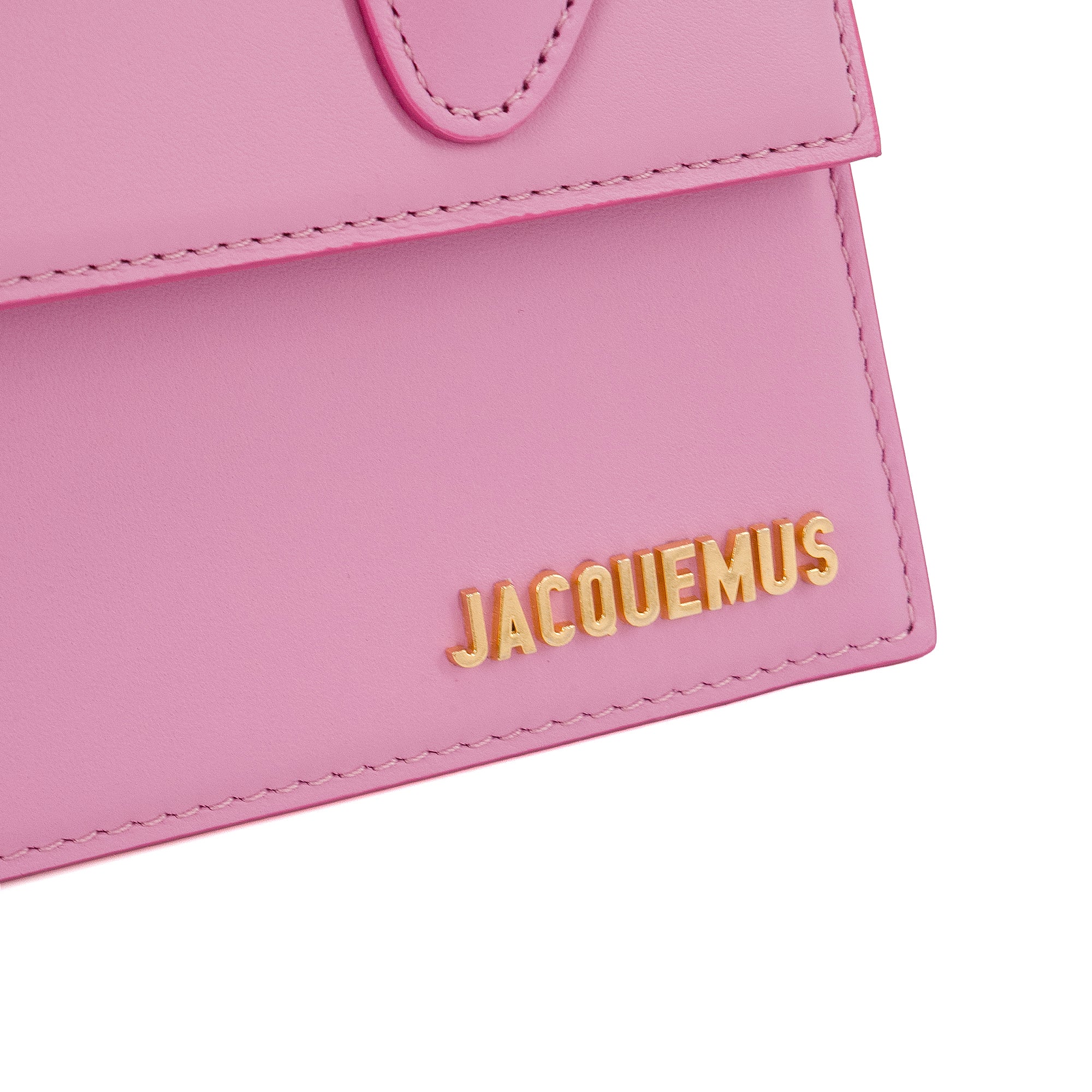 JACQUEMUS - Sac à bandoulière Chiquito moyen Jacquemus en cuir rose