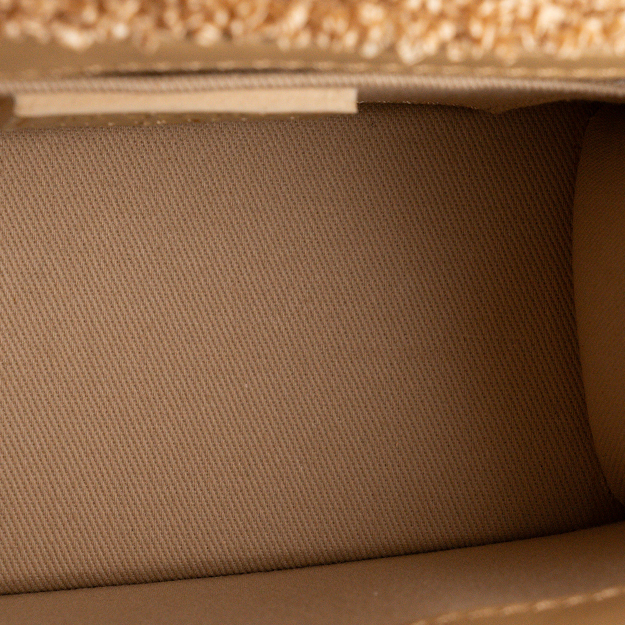JACQUEMUS - Sac à bandoulière Chiquito Moyen Jacquemus en raphia beige