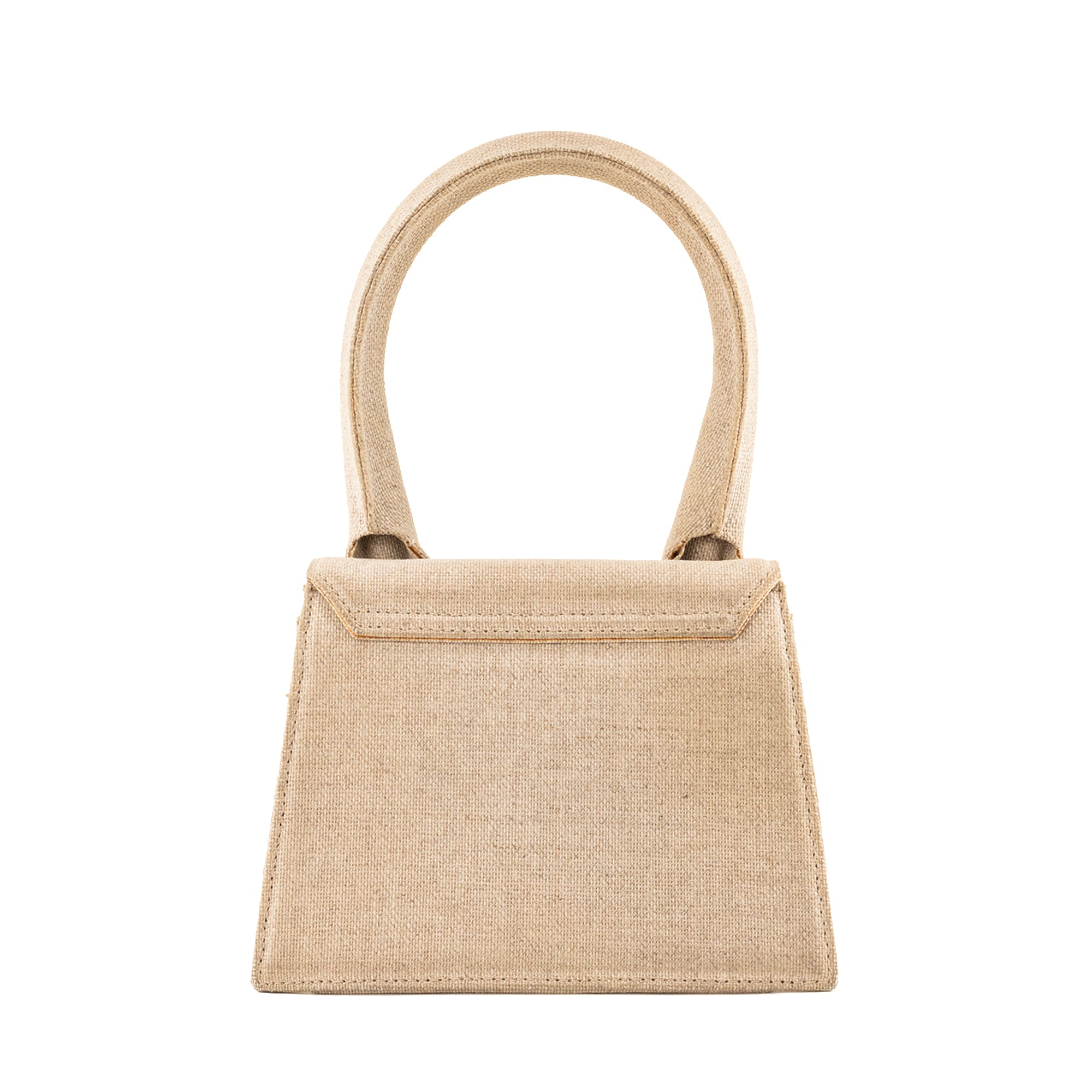 JACQUEMUS - Sac à bandoulière Chiquito moyen Jacquemus en toile beige