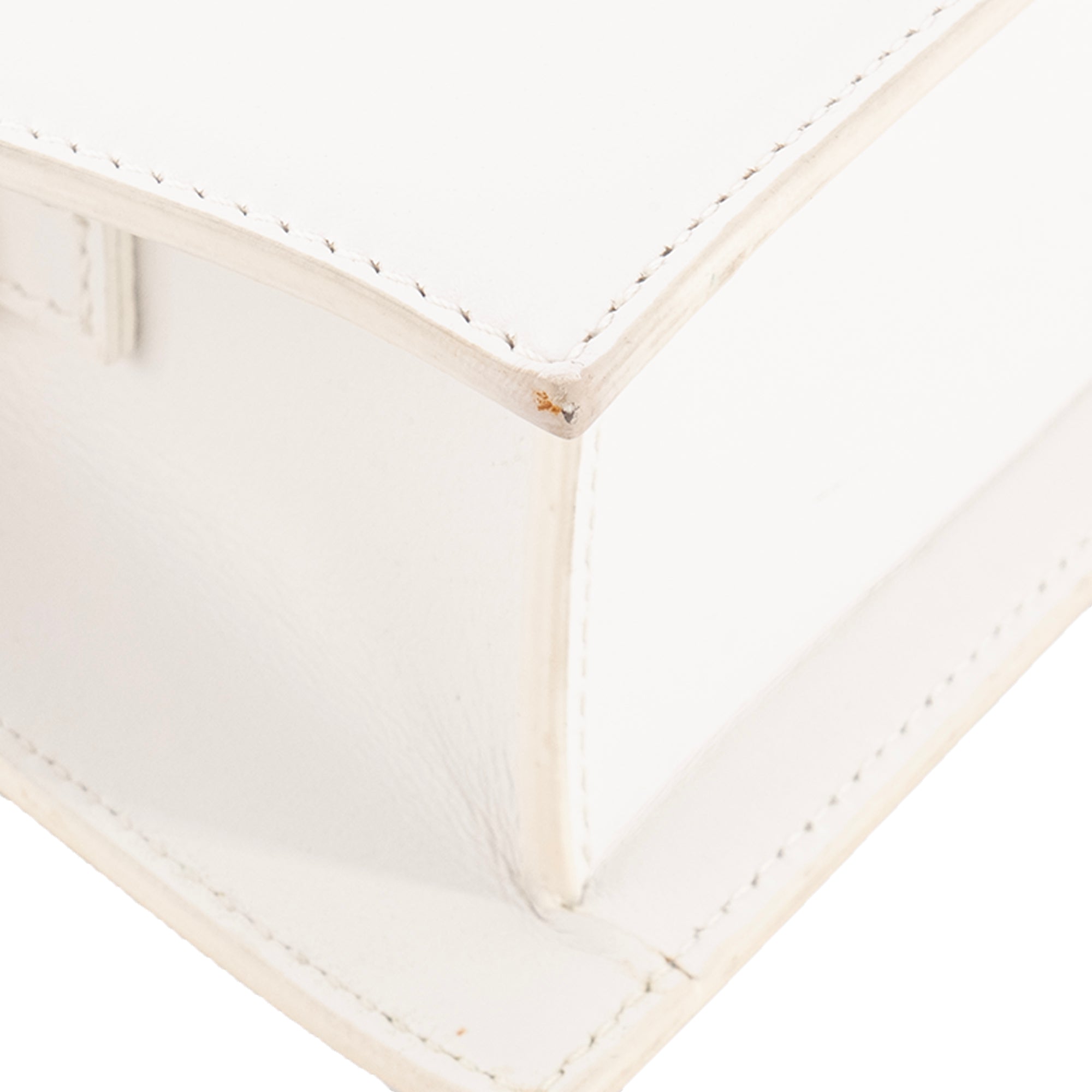 JACQUEMUS - Sac à bandoulière Chiquito Noeud Jacquemus en cuir blanc