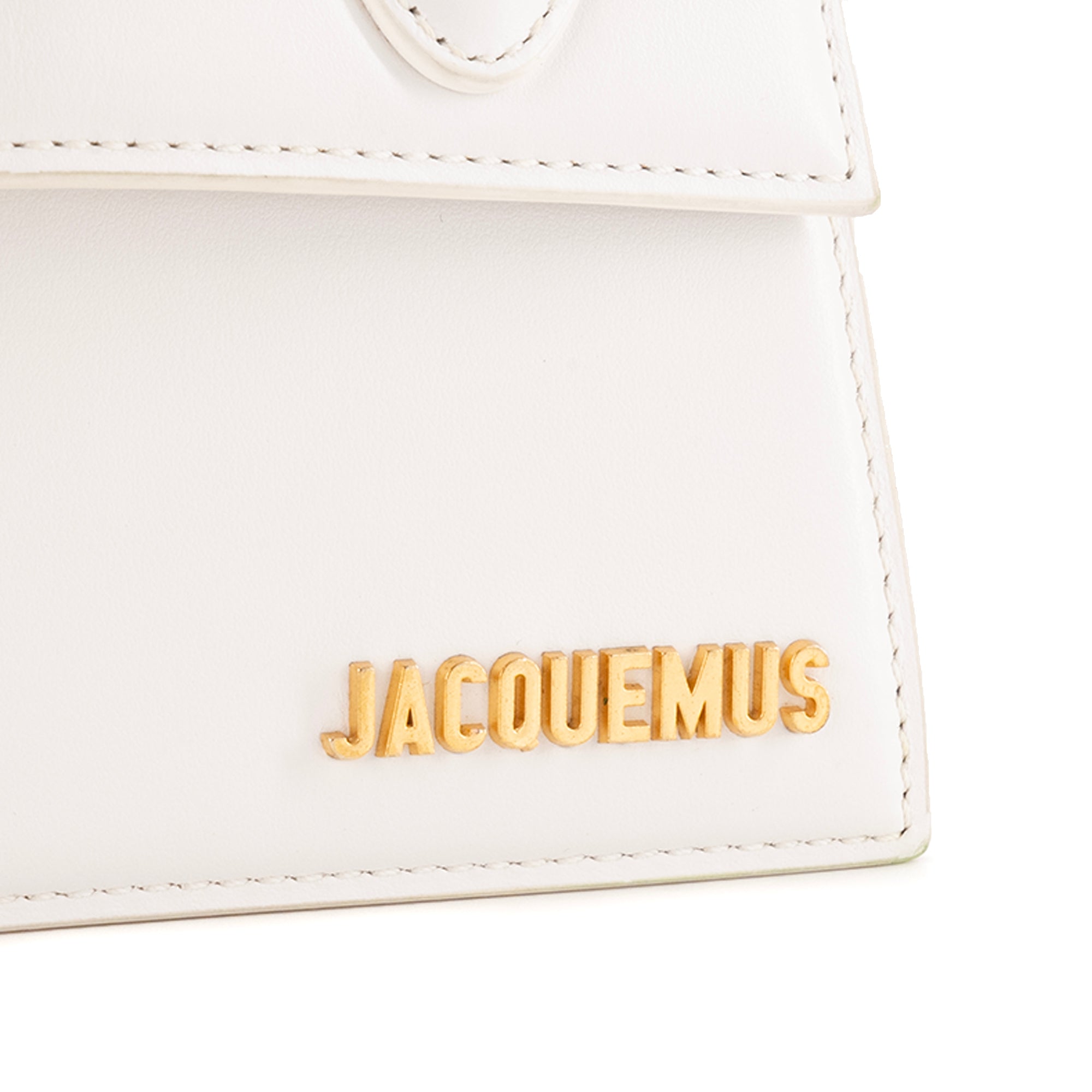 JACQUEMUS - Sac à bandoulière Chiquito Noeud Jacquemus en cuir blanc