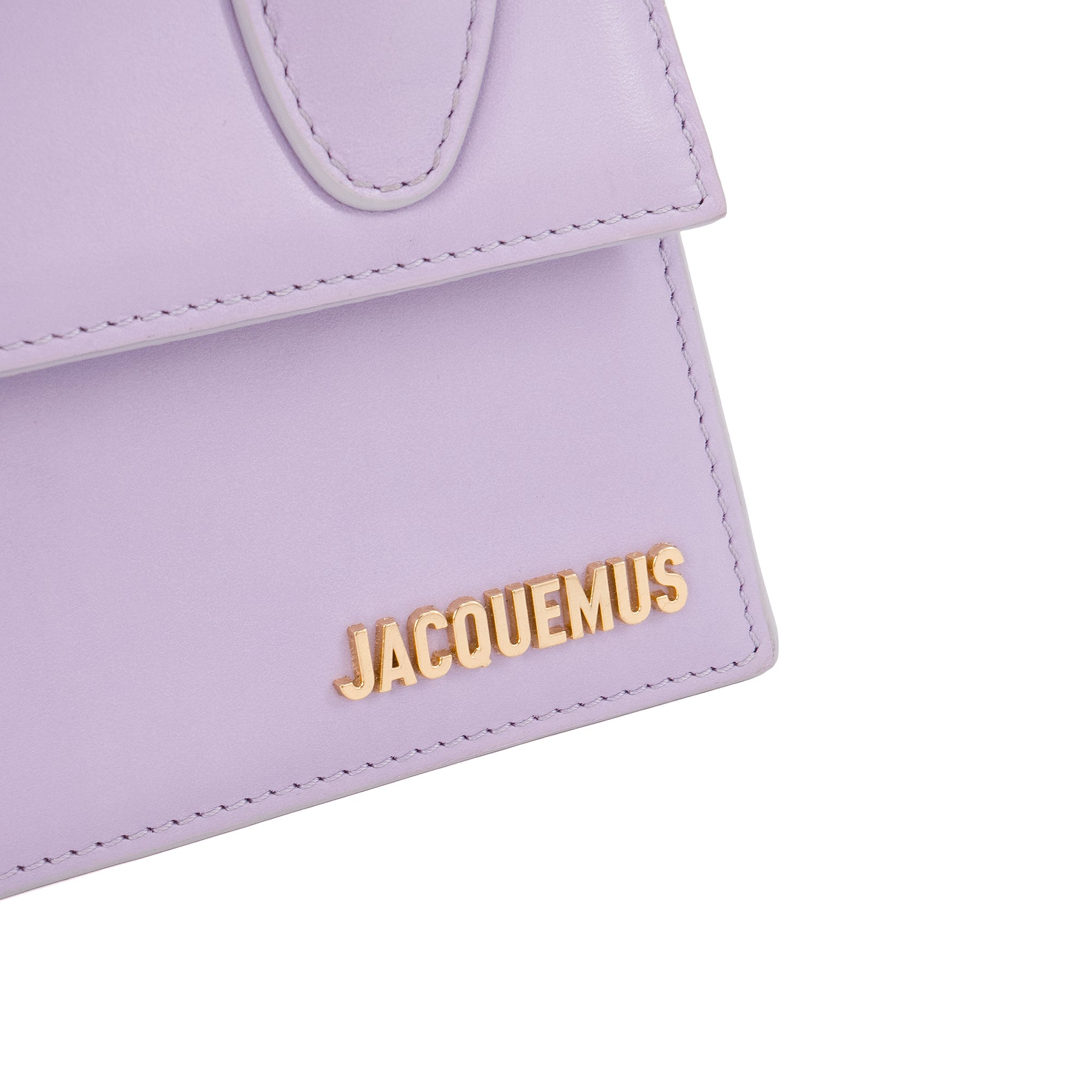 JACQUEMUS - Sac à bandoulière Chiquito Noeud Jacquemus en cuir violet