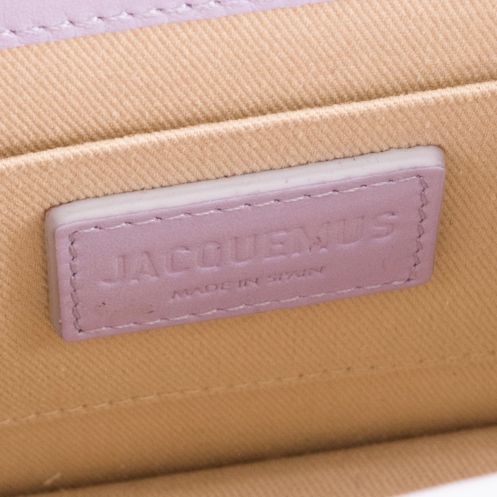 JACQUEMUS - Sac à bandoulière Chiquito Noeud Jacquemus en cuir violet