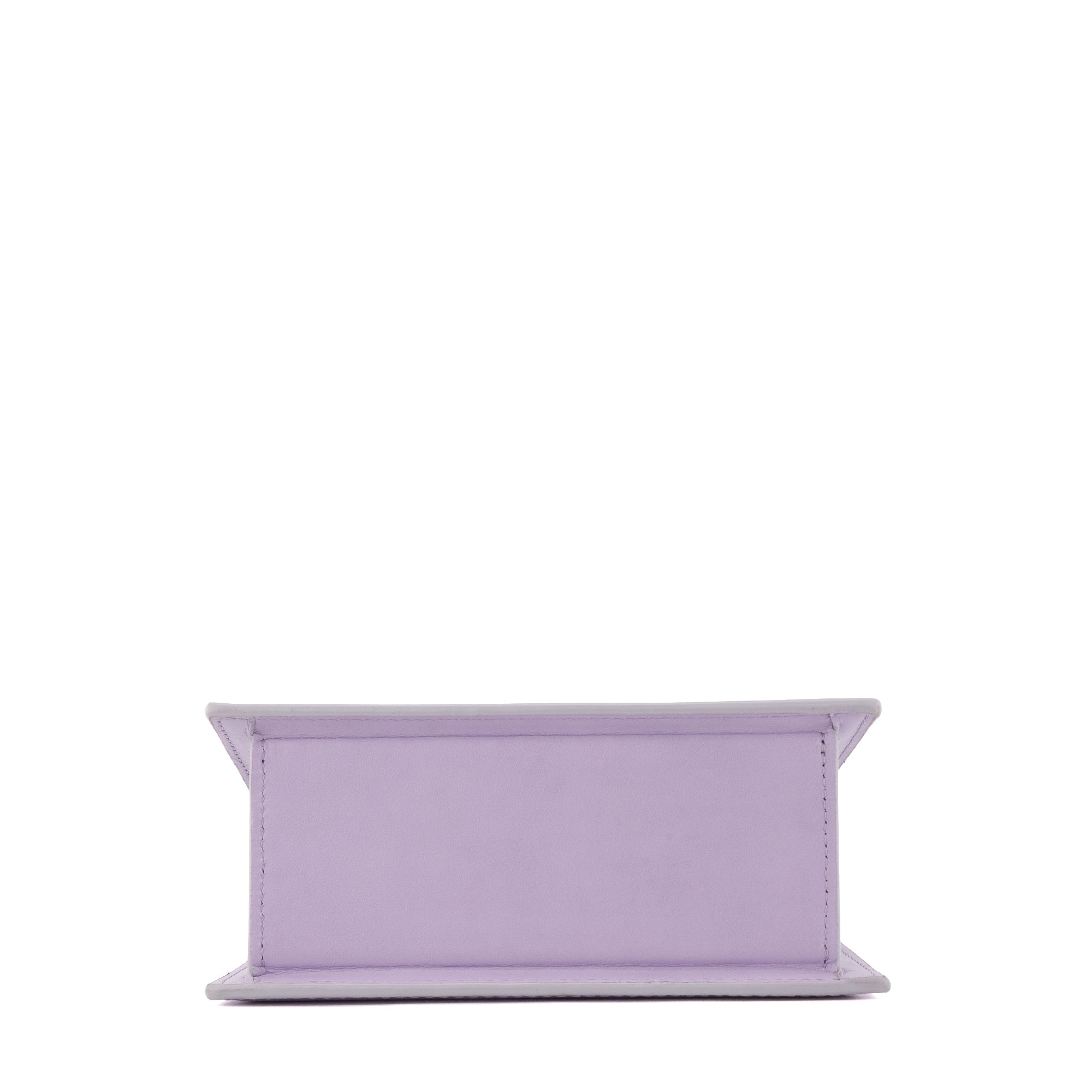 JACQUEMUS - Sac à bandoulière Chiquito Noeud Jacquemus en cuir violet
