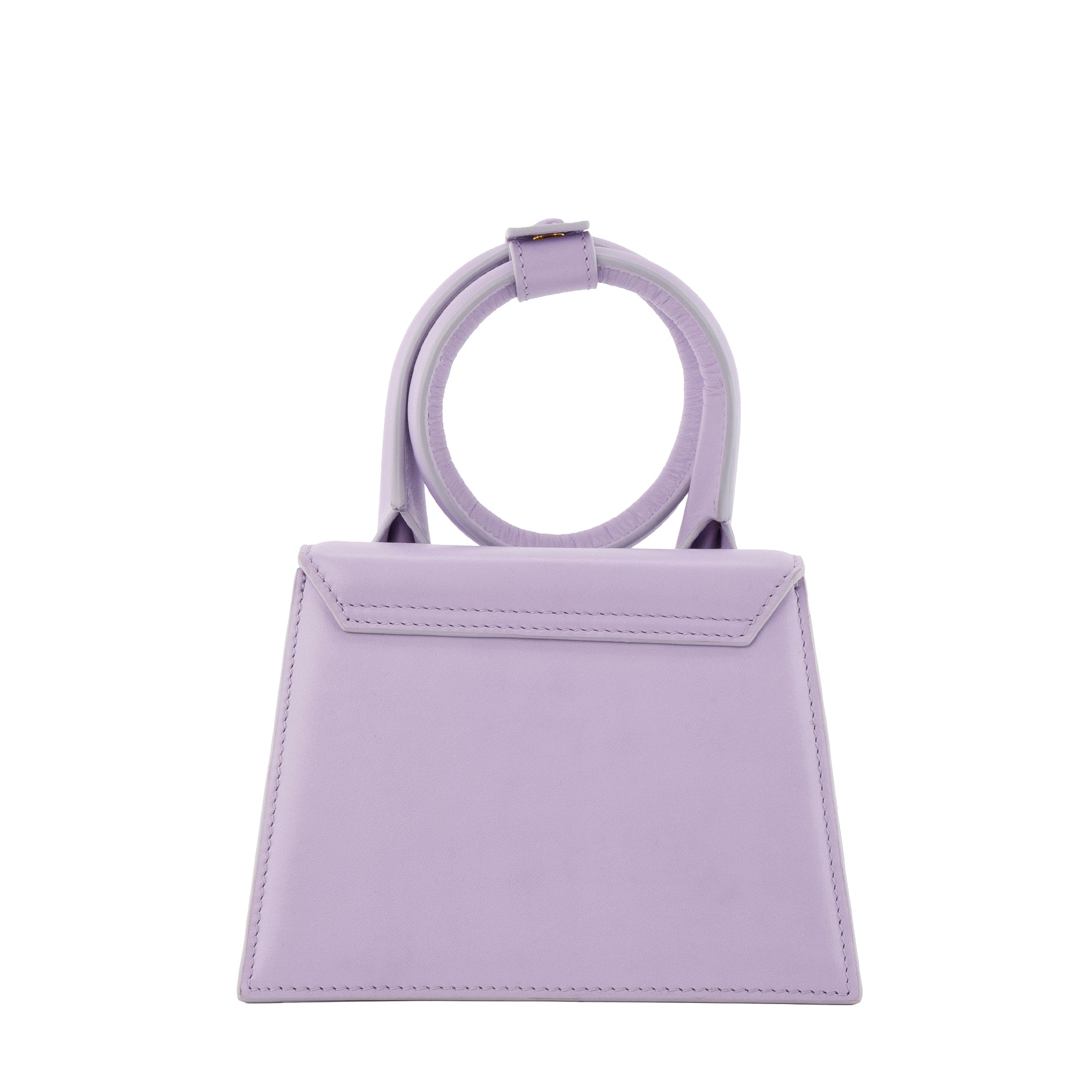 JACQUEMUS - Sac à bandoulière Chiquito Noeud Jacquemus en cuir violet