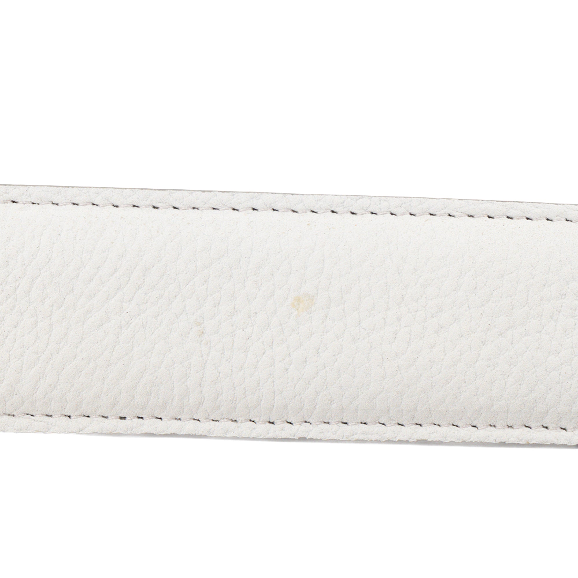JACQUEMUS - Sac à bandoulière Le Bambinou Jacquemus en cuir grainé gris clair