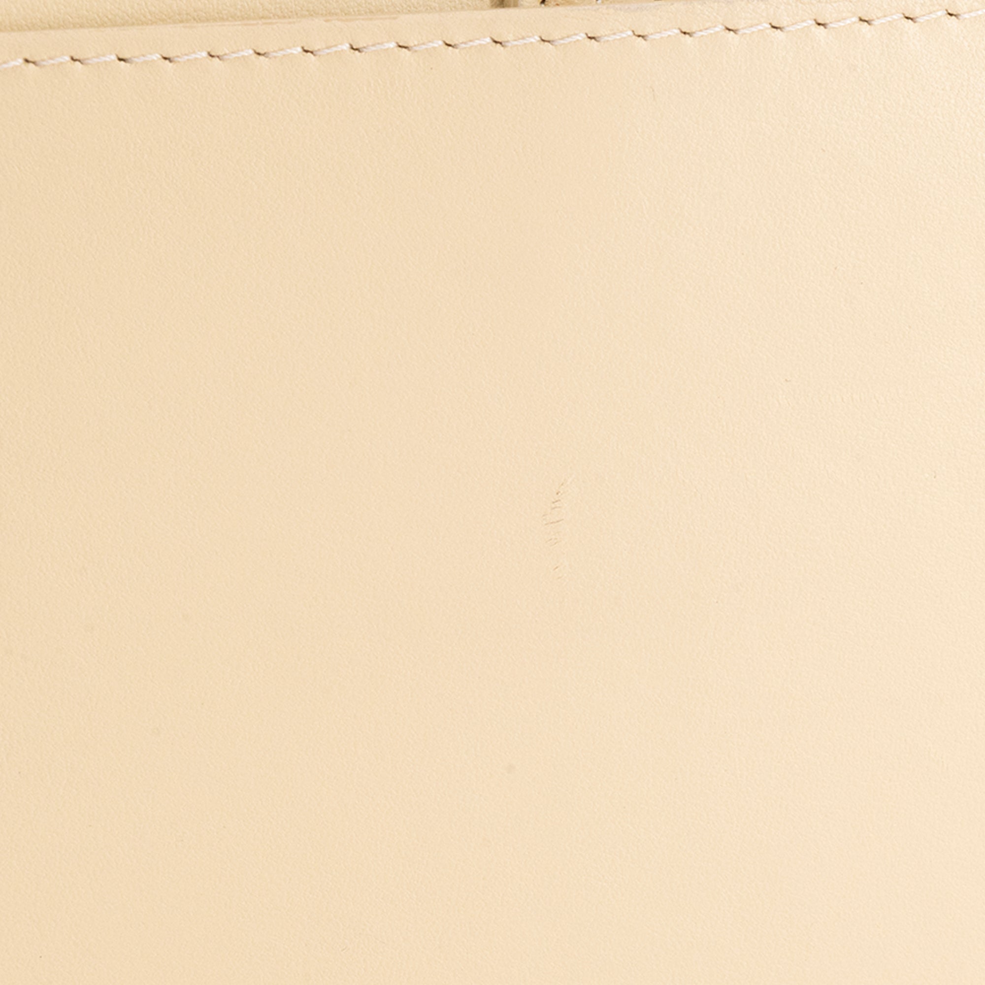 JACQUEMUS - Sac à bandoulière Le Bambinou Jacquemus en cuir lisse jaune