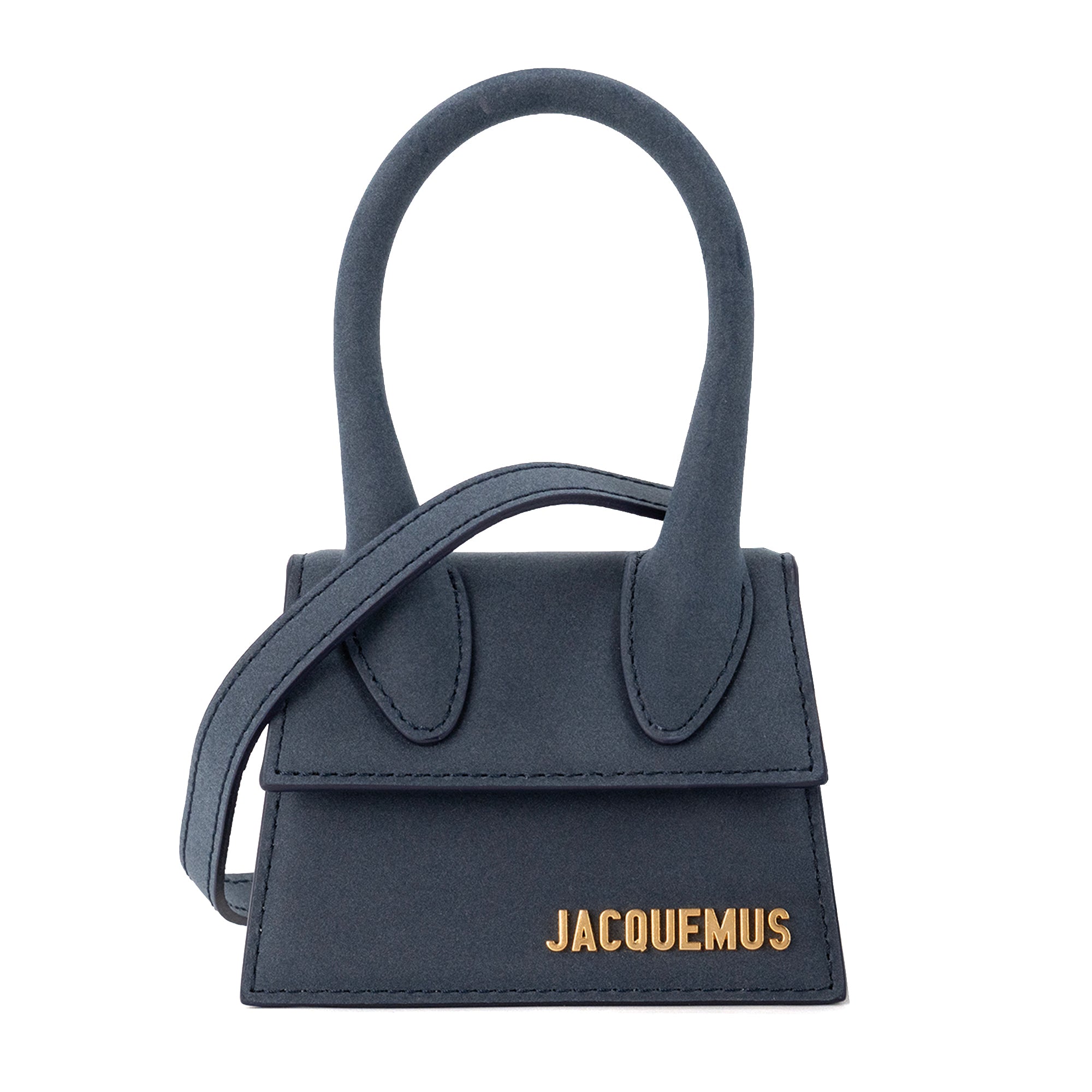 JACQUEMUS - Sac à bandoulière Le chiquito Jacquemus en nubuck bleu