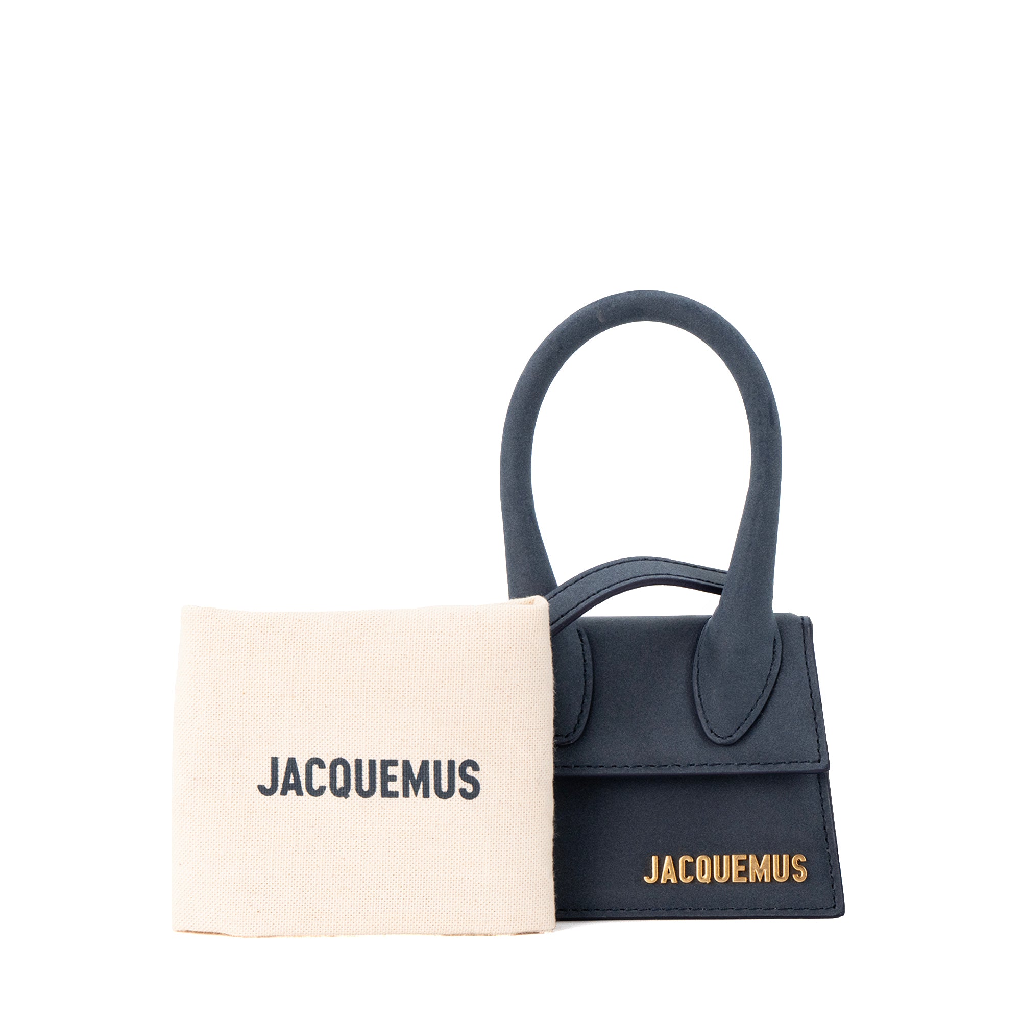 JACQUEMUS - Sac à bandoulière Le chiquito Jacquemus en nubuck bleu