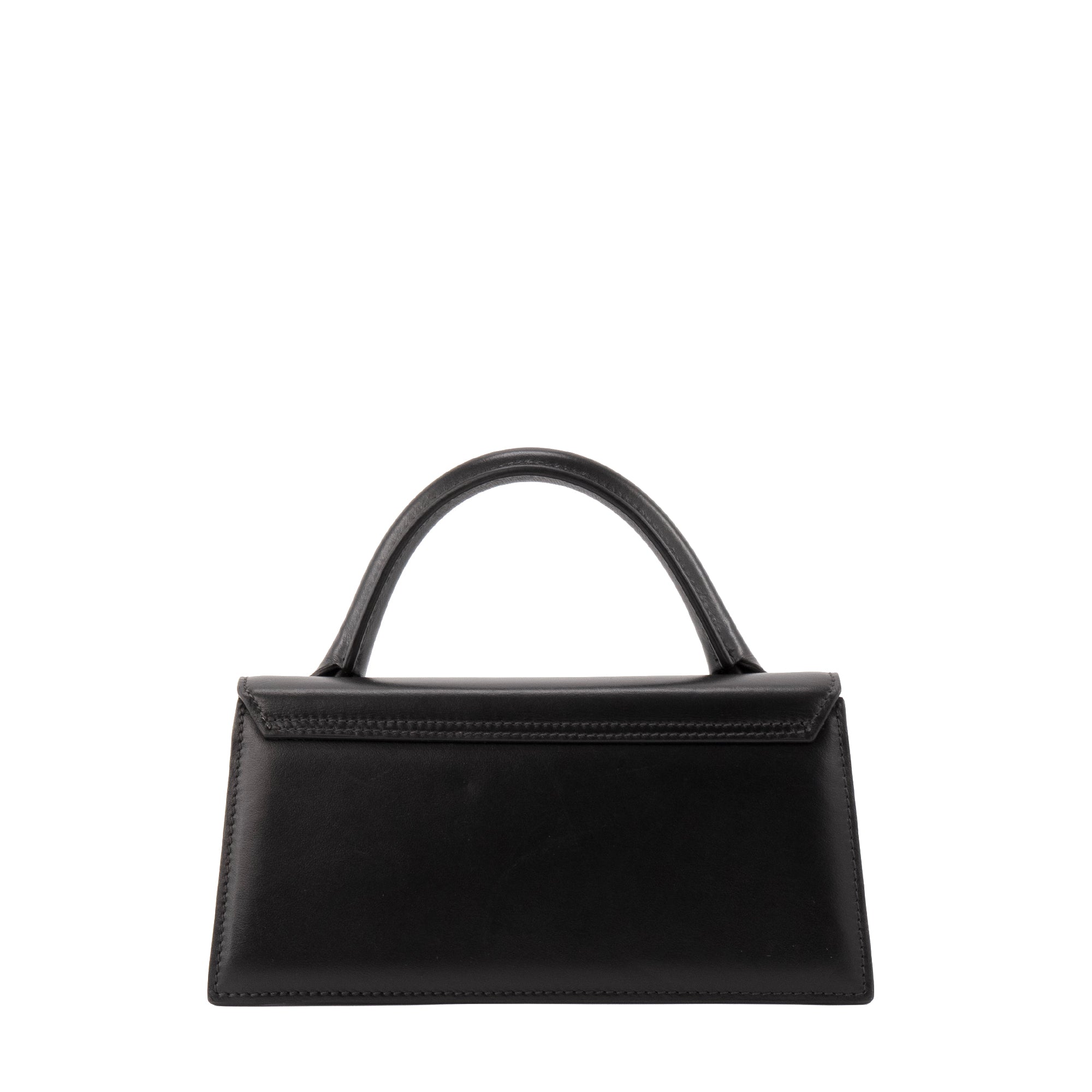 JACQUEMUS - Sac à bandoulière Le Chiquito Long Jacquemus en cuir noir