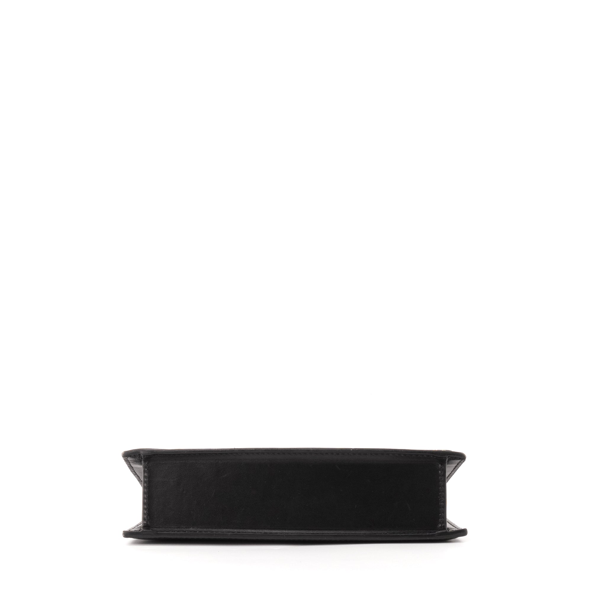 JACQUEMUS - Sac à bandoulière Le Chiquito Long Jacquemus en cuir noir