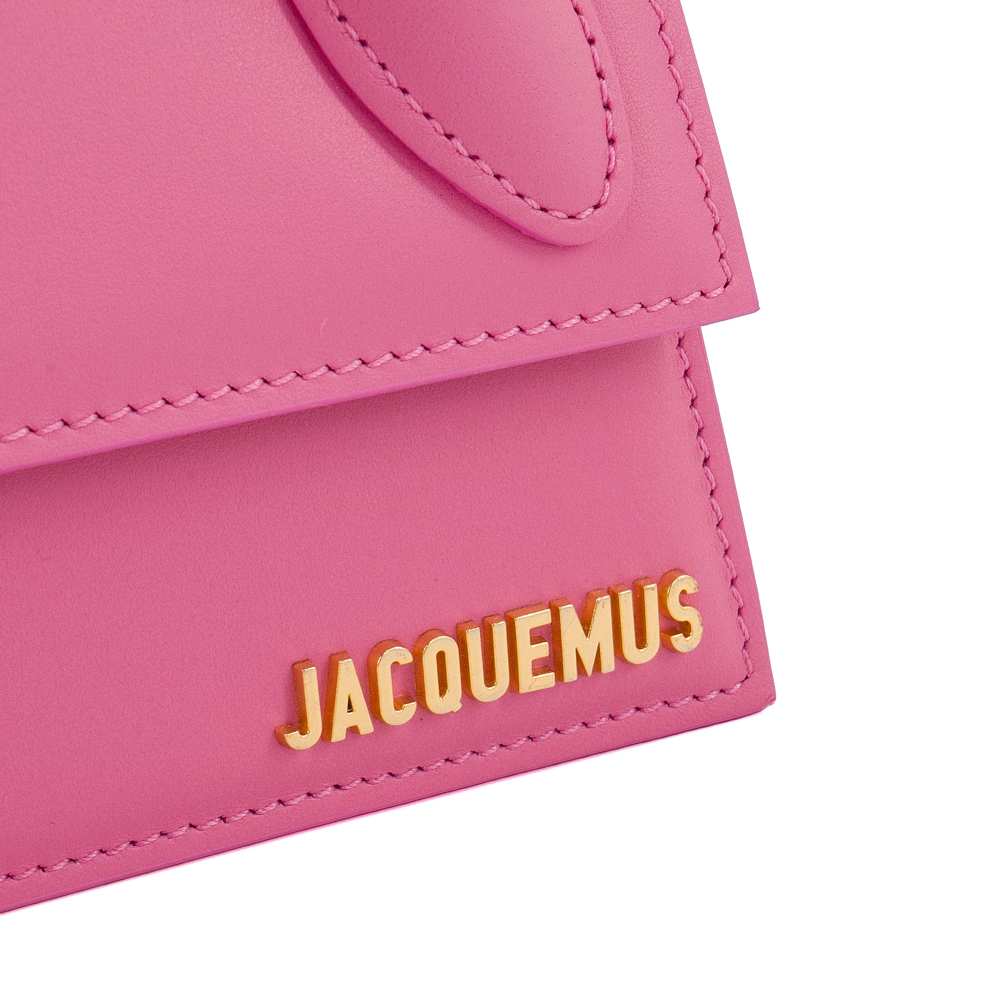 JACQUEMUS - Sac à bandoulière Le Chiquito Long Jacquemus en cuir rose