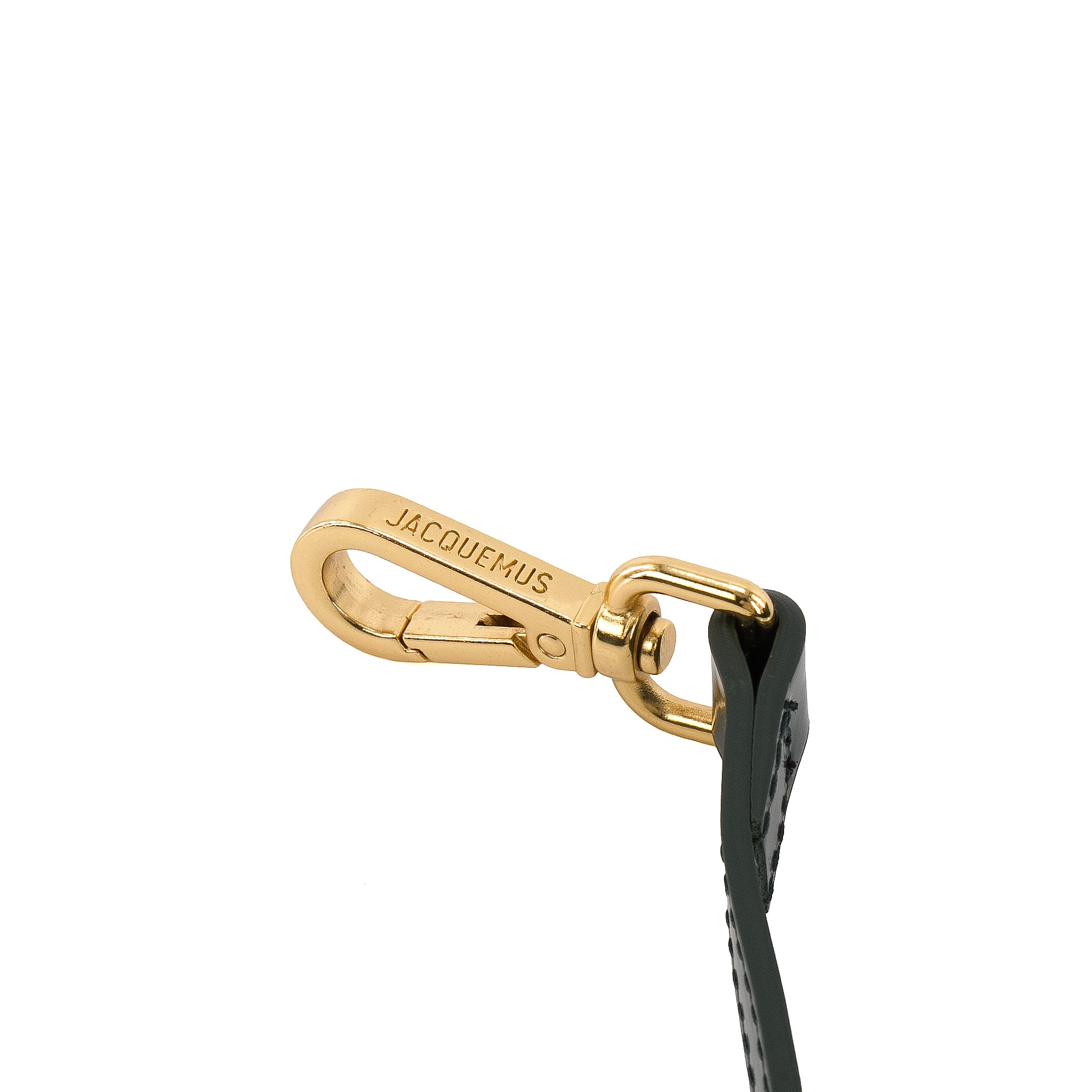 JACQUEMUS - Sac à bandoulière Le Grand Bambino Jacquemus en cuir glacé vert