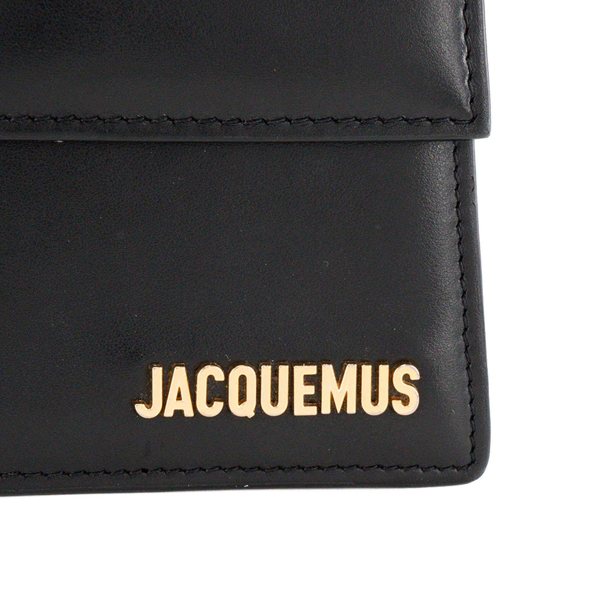 JACQUEMUS - Sac à bandoulière Le Grand Bambino Jacquemus en cuir lisse noir