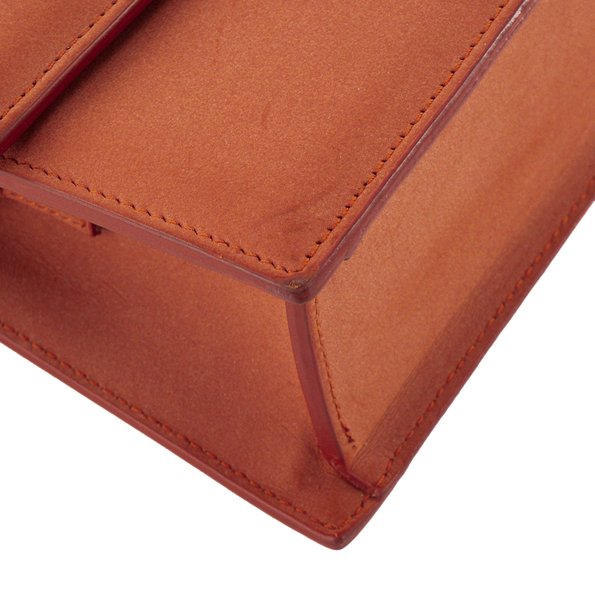 JACQUEMUS - Sac à bandoulière Le Grand Bambino Jacquemus en nubuck bordeaux