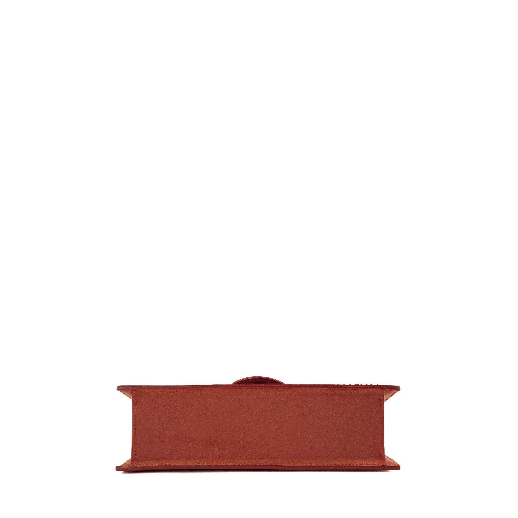 JACQUEMUS - Sac à bandoulière Le Grand Bambino Jacquemus en nubuck bordeaux