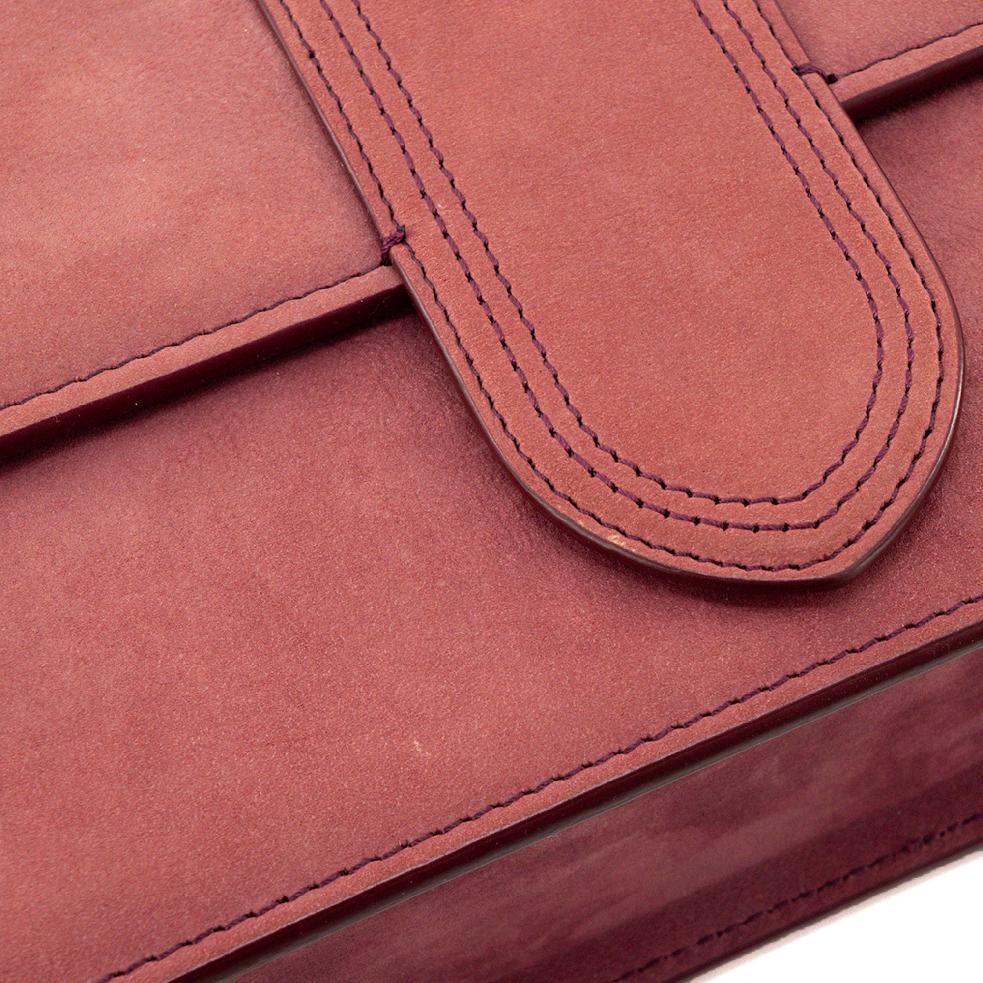 JACQUEMUS - Sac à bandoulière Le Grand Bambino Jacquemus en nubuck bordeaux