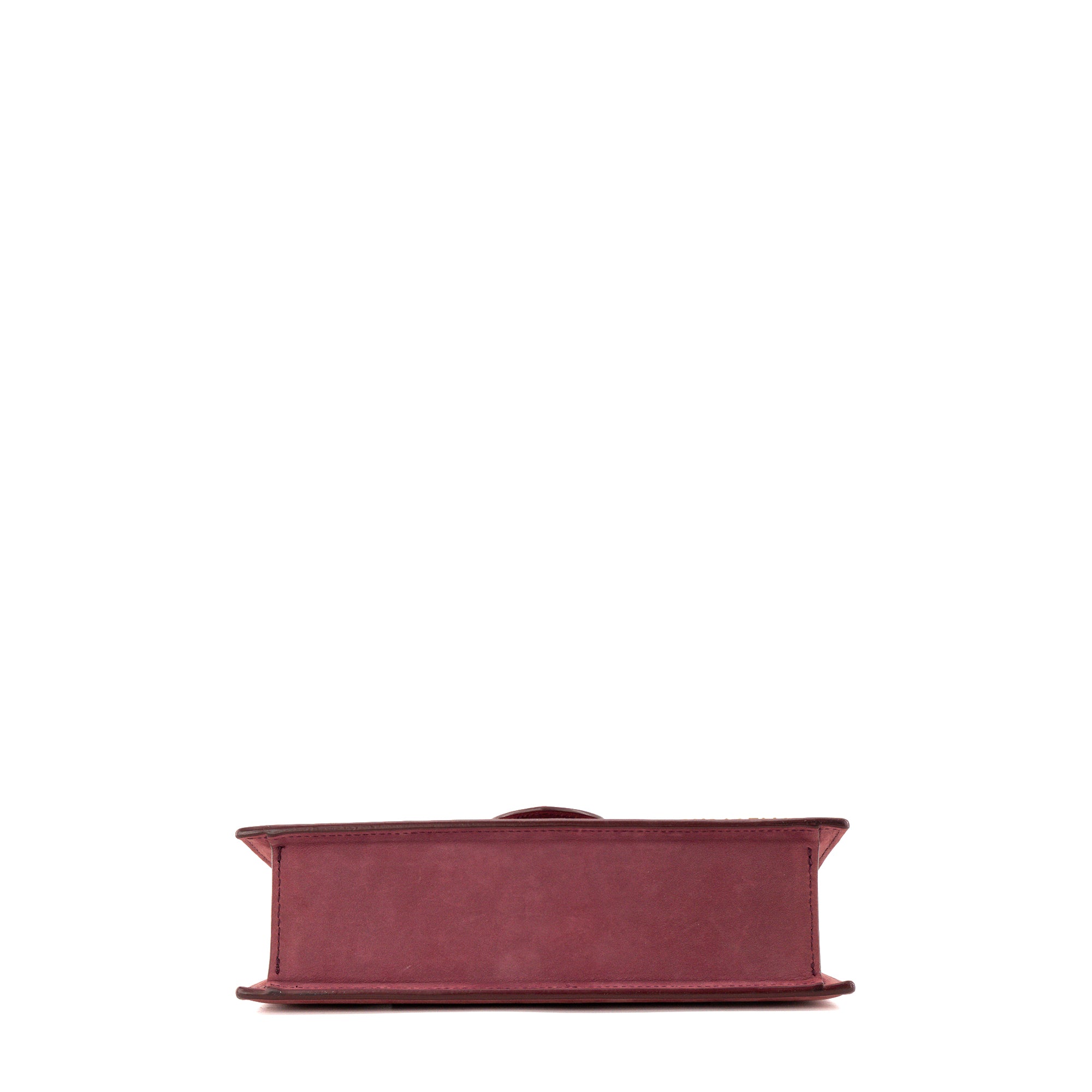 JACQUEMUS - Sac à bandoulière Le Grand Bambino Jacquemus en nubuck bordeaux