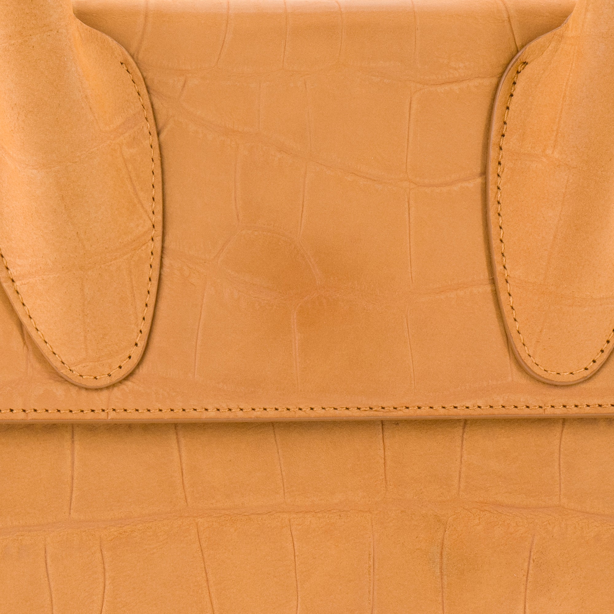 JACQUEMUS - Sac à bandoulière Le Grand Chiquito Jacquemus en cuir embossé croco marron