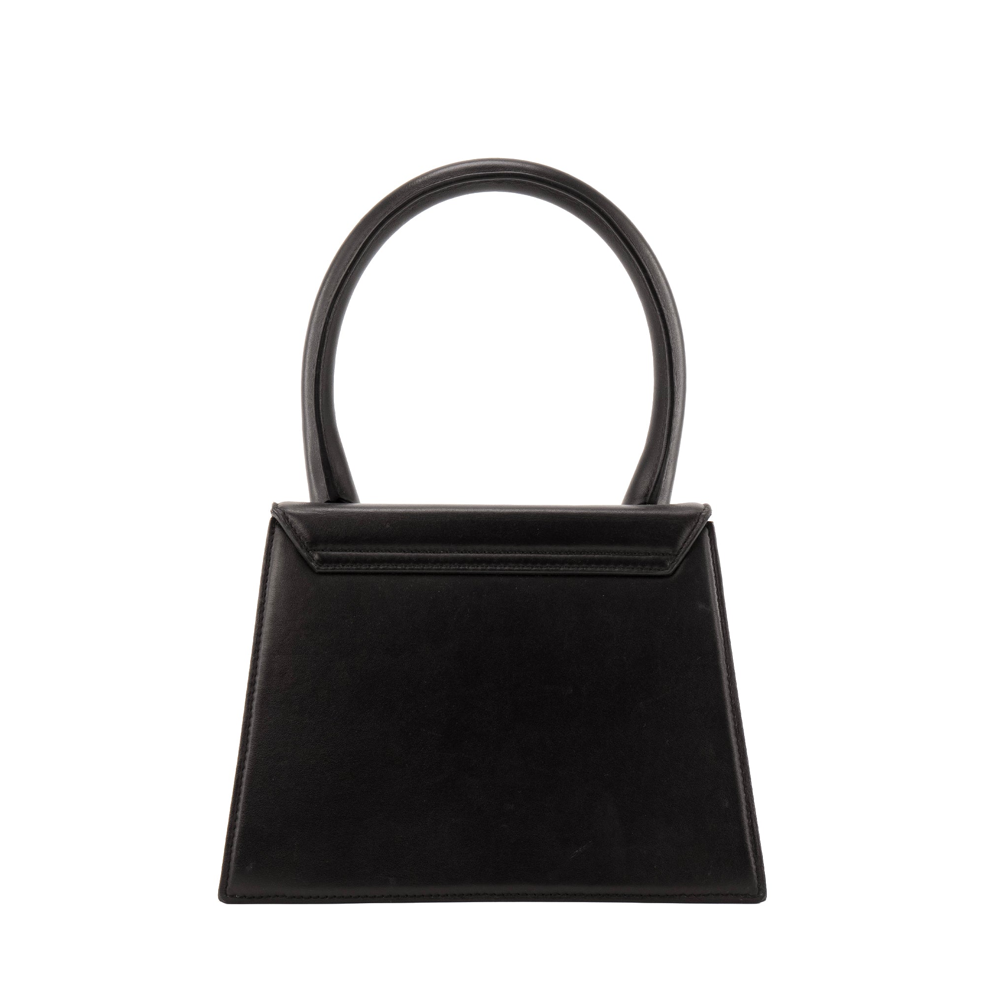 JACQUEMUS - Sac à bandoulière Le Grand Chiquito Jacquemus en cuir lisse noir