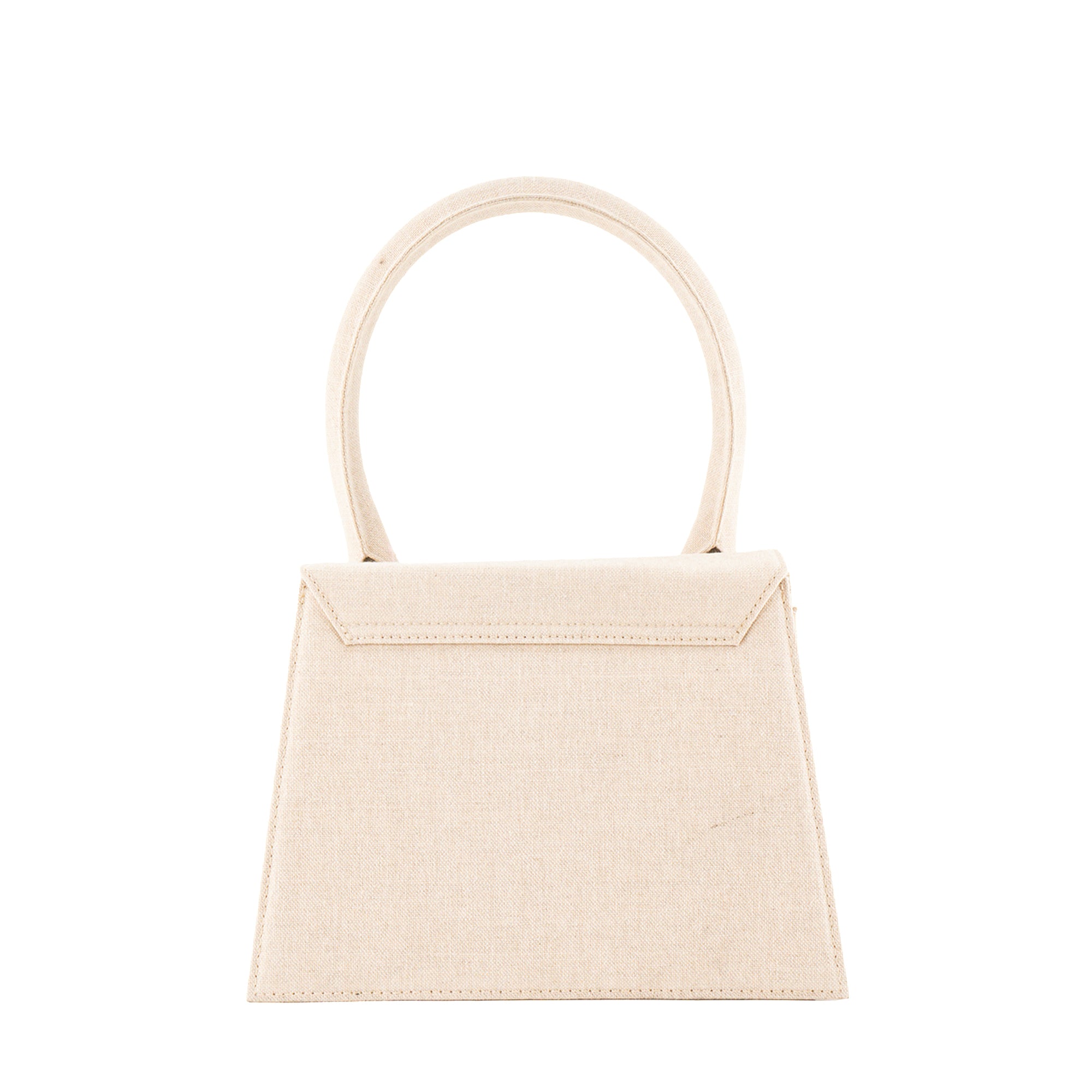 JACQUEMUS - Sac à bandoulière Le Grand Chiquito Jacquemus en lin beige