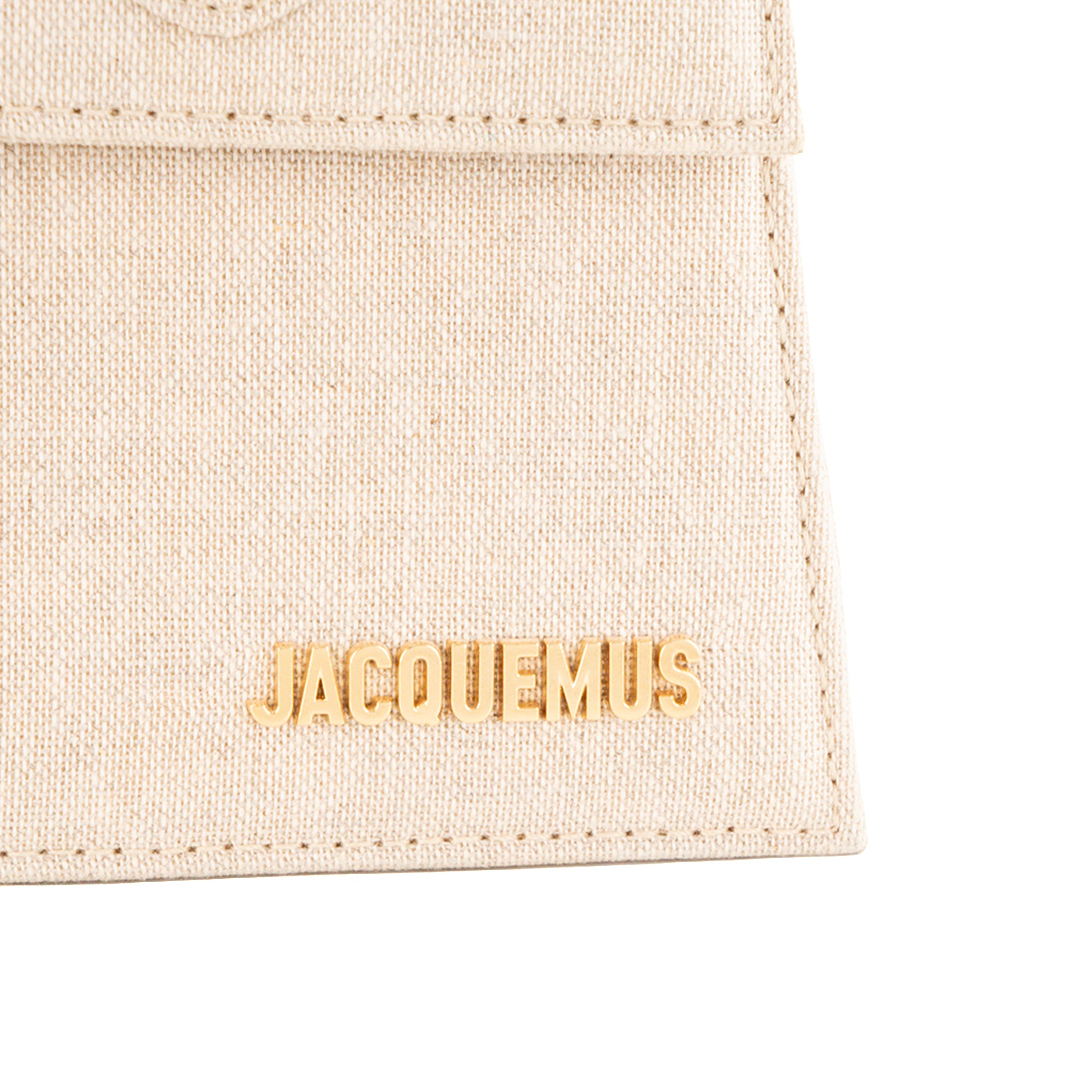 JACQUEMUS - Sac à bandoulière Le Grand Chiquito Jacquemus en lin beige