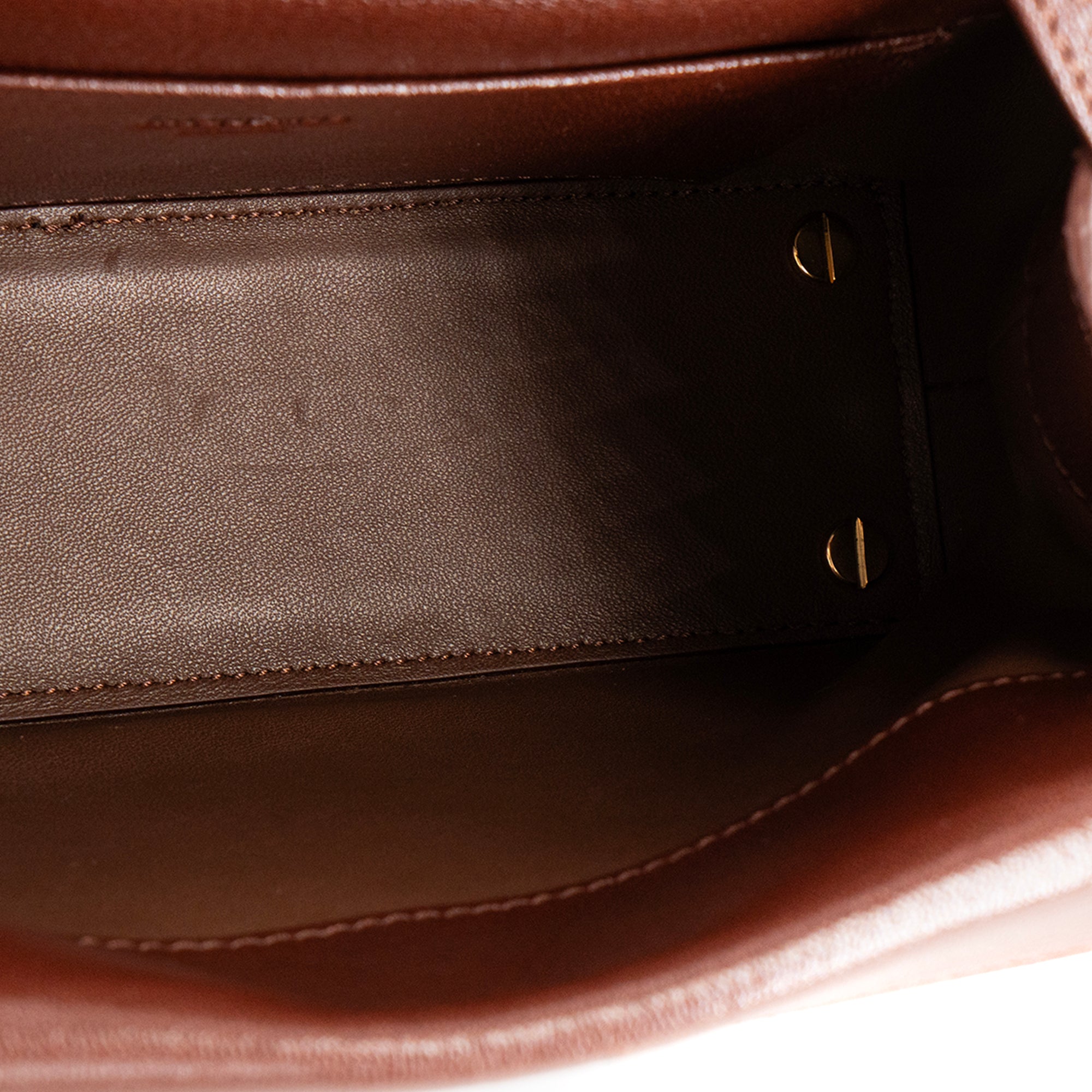 JACQUEMUS - Sac à bandoulière Le petit Valérie Jacquemus en cuir grainé marron