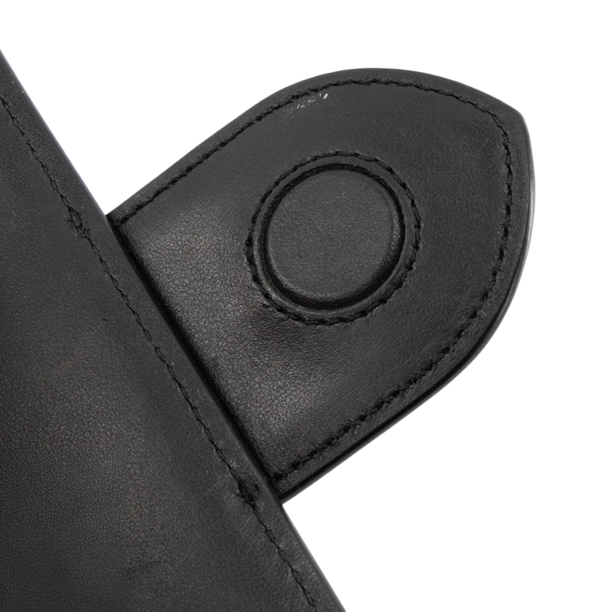 JACQUEMUS - Sac à épaule Bambino Long Jacquemus en cuir noir