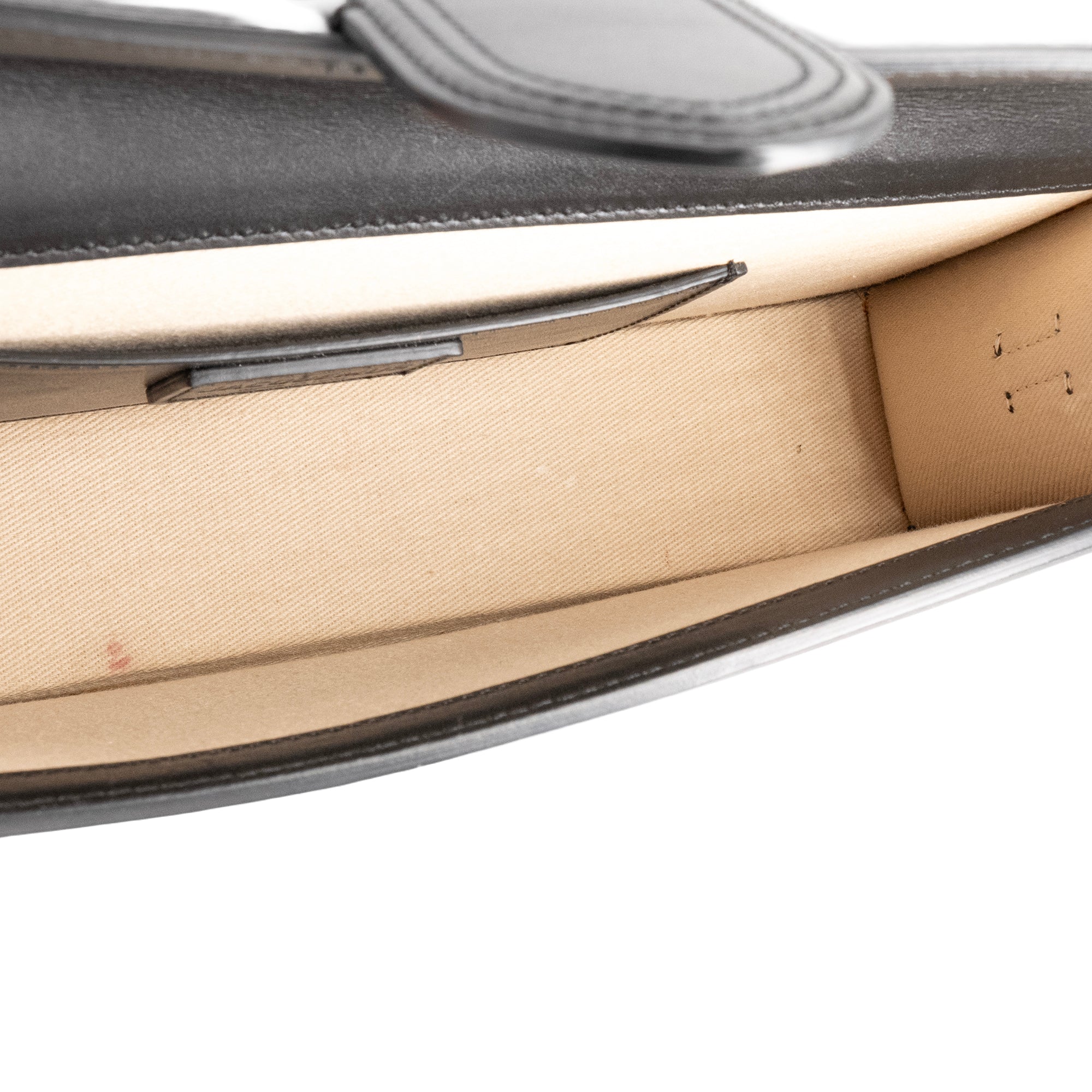 JACQUEMUS - Sac à épaule Bambino Long Jacquemus en cuir noir