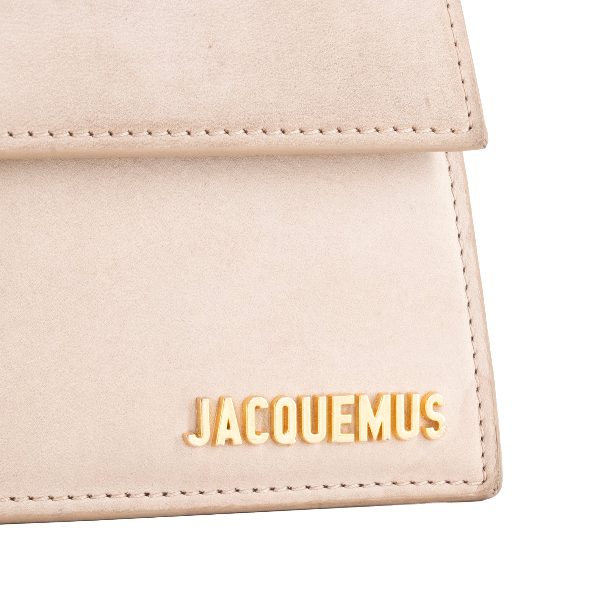 JACQUEMUS - Sac à épaule Le Bambino long Jacquemus en cuir beige